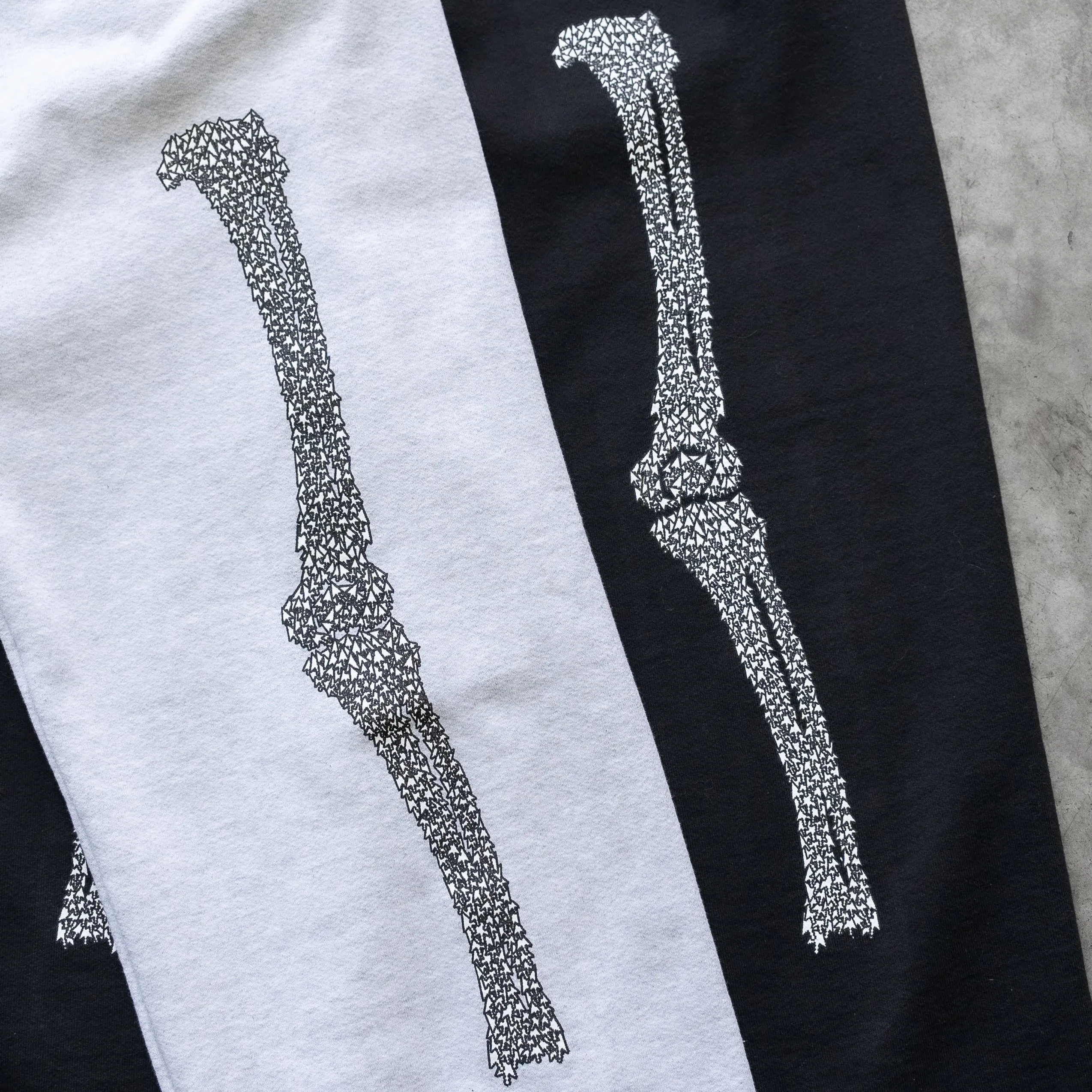BONE CURSOR SWEATPANTS BLACK sold by 8thwndr product image thumbnail 5