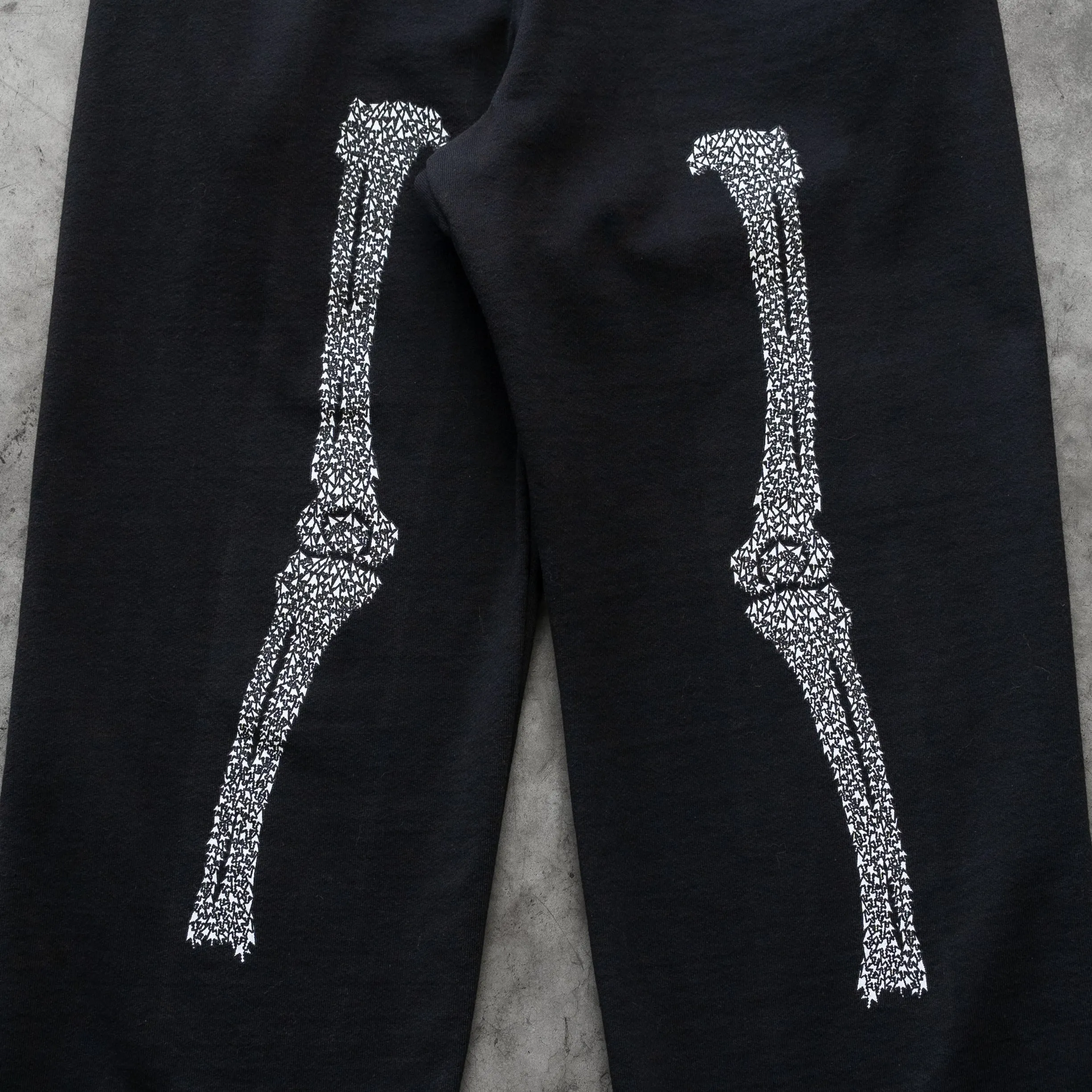 BONE CURSOR SWEATPANTS BLACK sold by 8thwndr product image thumbnail 3