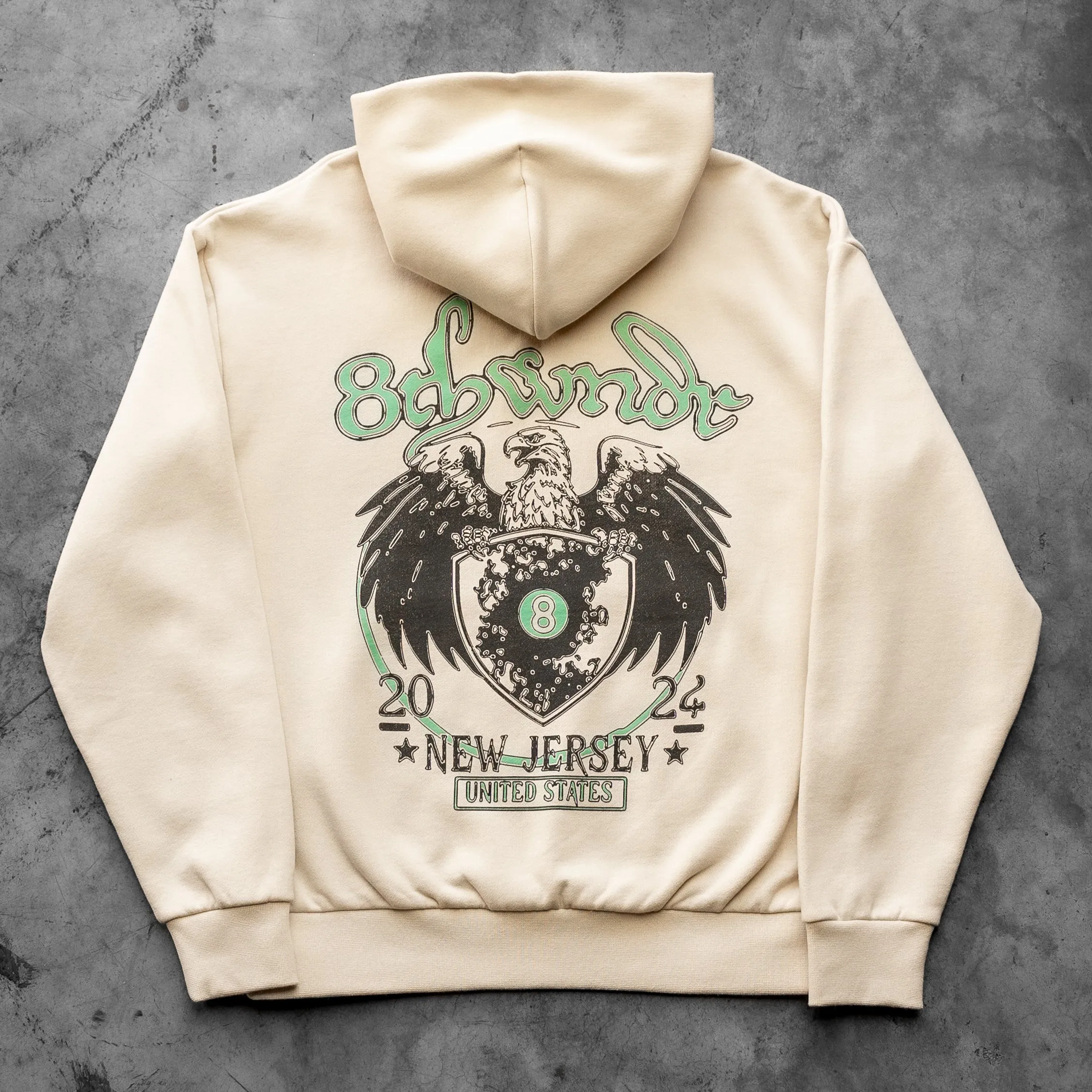 EAGLE HOODIE IVORY sold by 8thwndr product image thumbnail 3