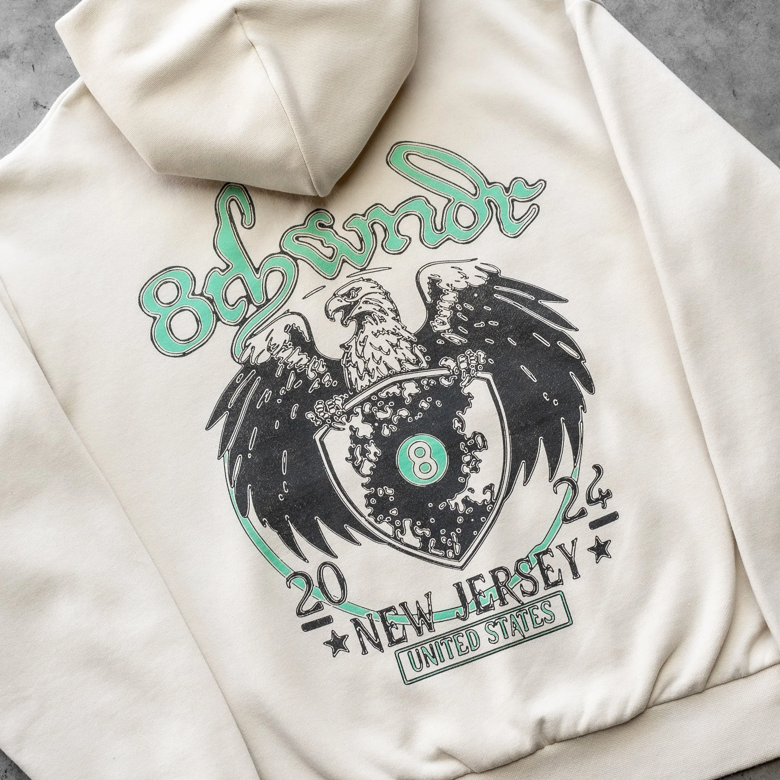 EAGLE HOODIE IVORY sold by 8thwndr product image thumbnail 4
