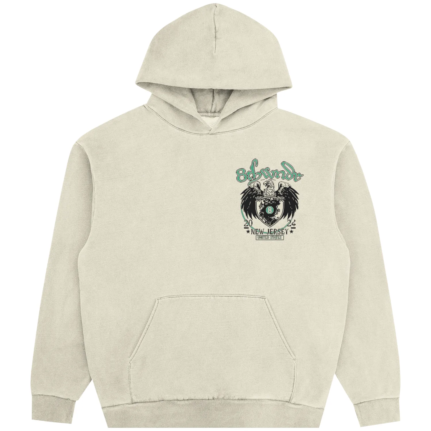 EAGLE HOODIE IVORY sold by 8thwndr product image thumbnail 2