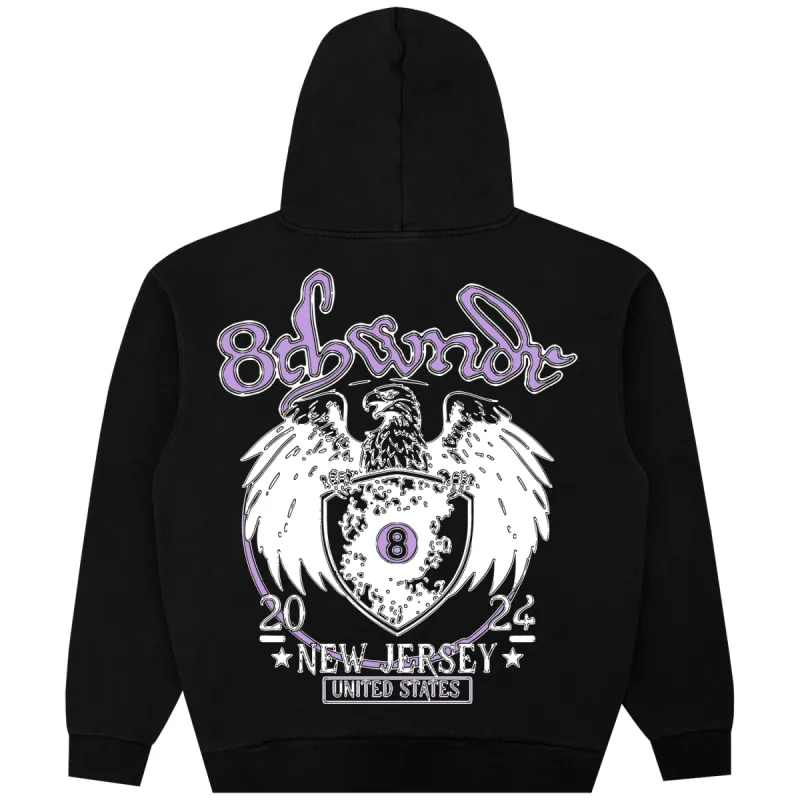 EAGLE HOODIE BLACK sold by 8thwndr