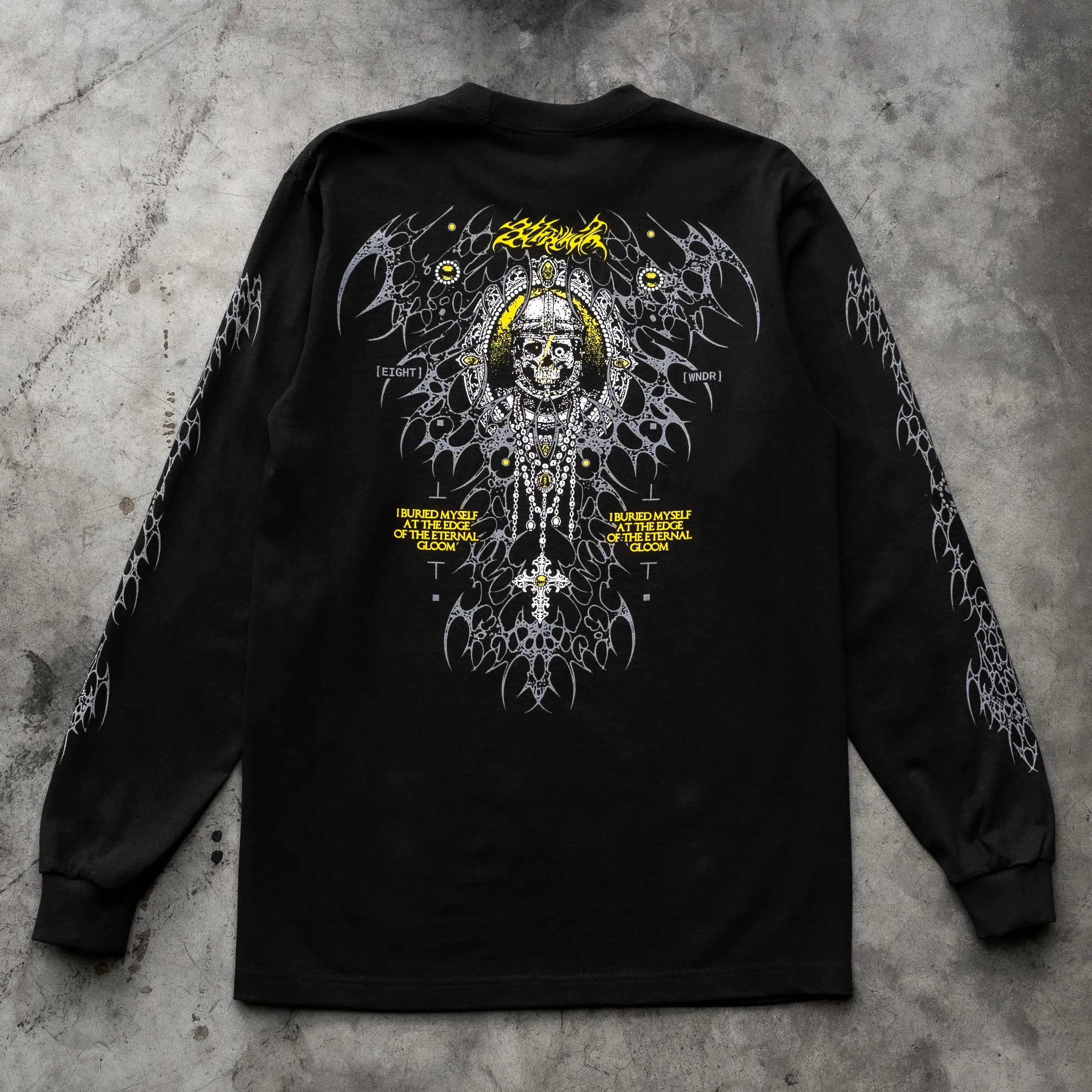 GLOOM L/S TEE BLACK sold by 8thwndr product image thumbnail 4