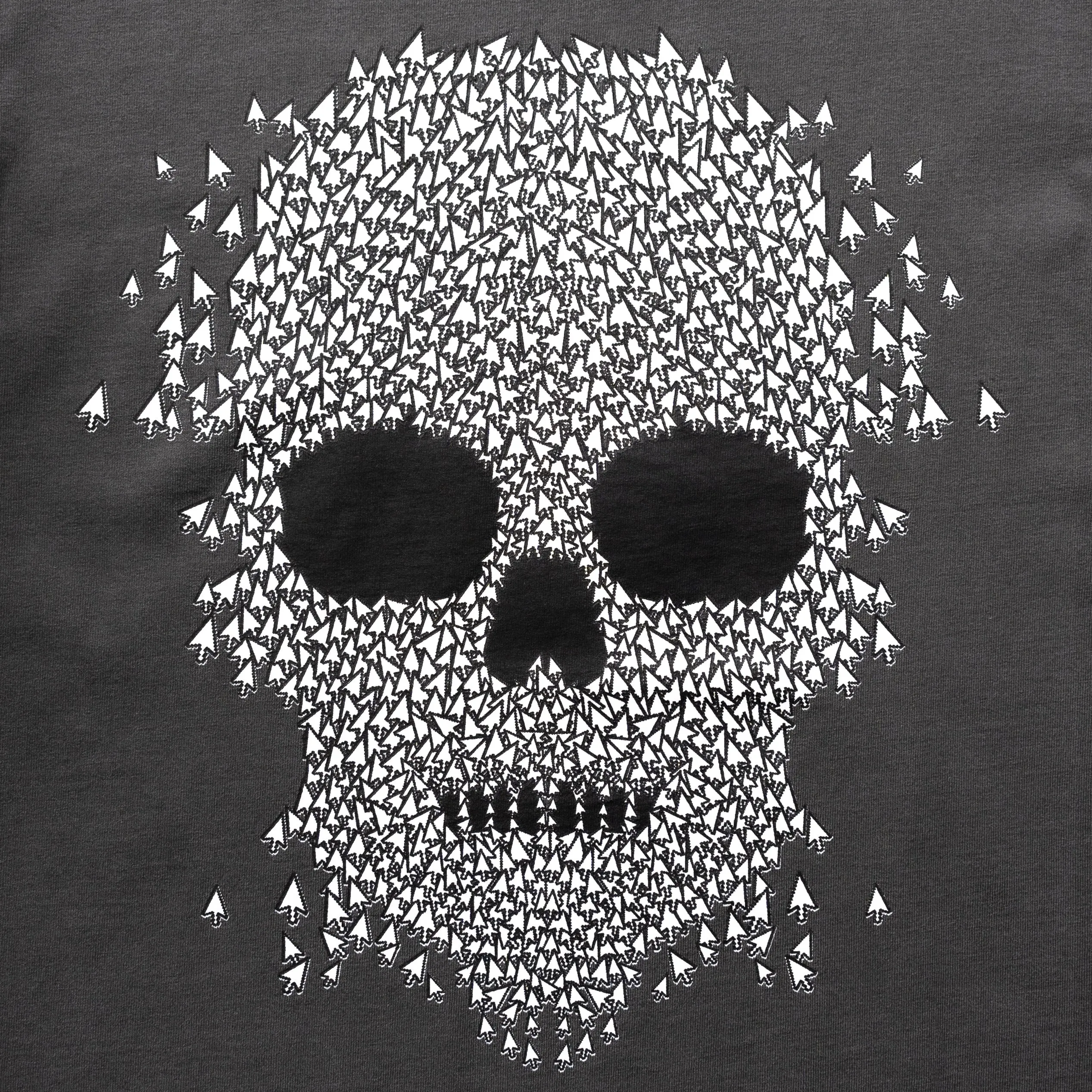 SKULL CURSOR TEE SHADOW sold by 8thwndr product image thumbnail 4