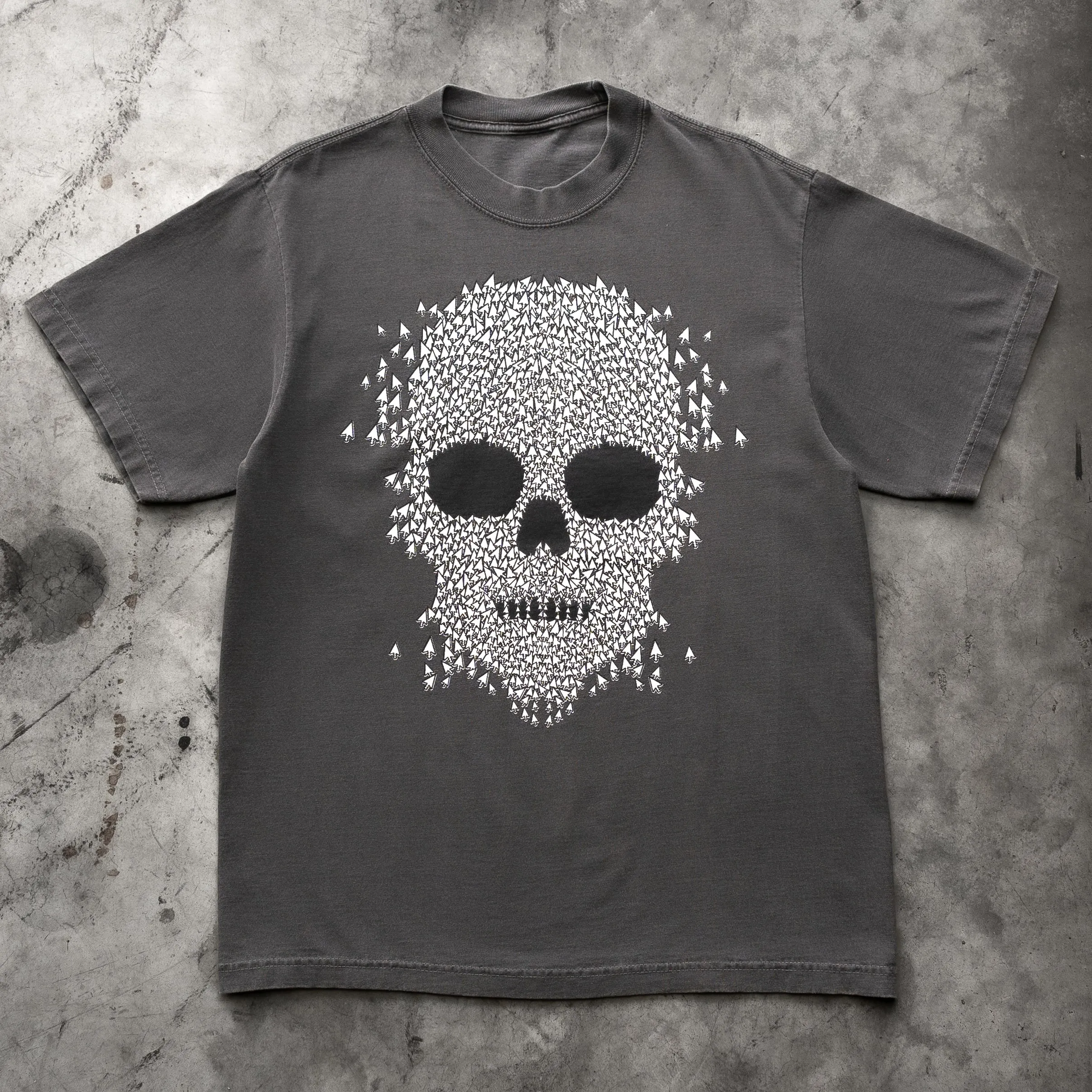 SKULL CURSOR TEE SHADOW sold by 8thwndr product image thumbnail 2