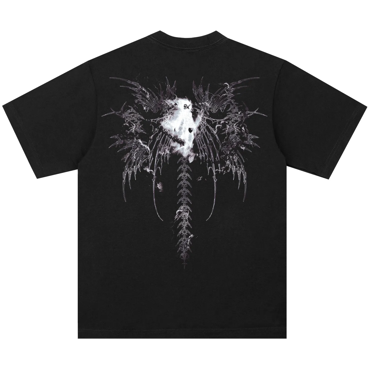CYBER ANGEL TEE BLACK sold by 8thwndr product image thumbnail 2