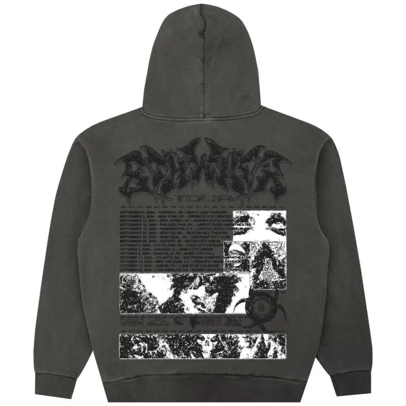 TOUR V2 HOODIE WASHED GREY sold by 8thwndr