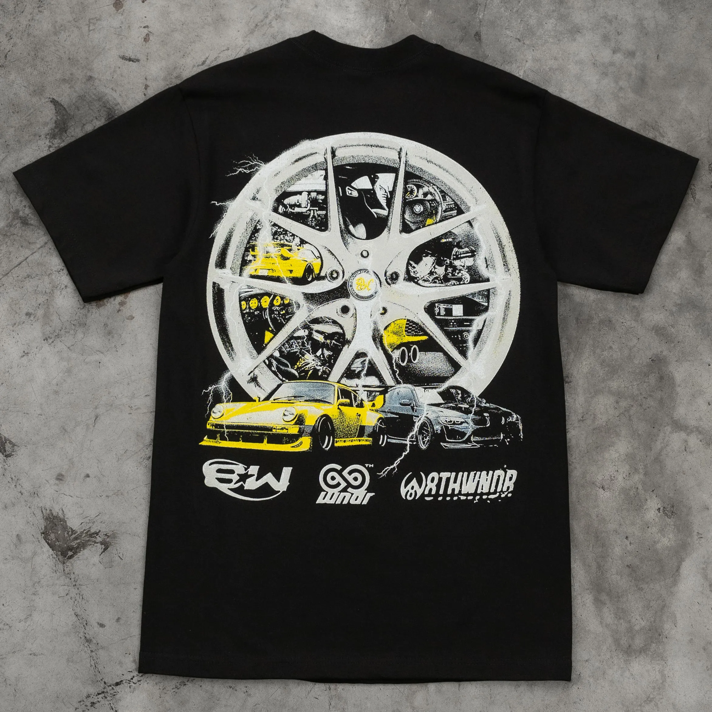 WHEEL TEE BLACK sold by 8thwndr product image thumbnail 3