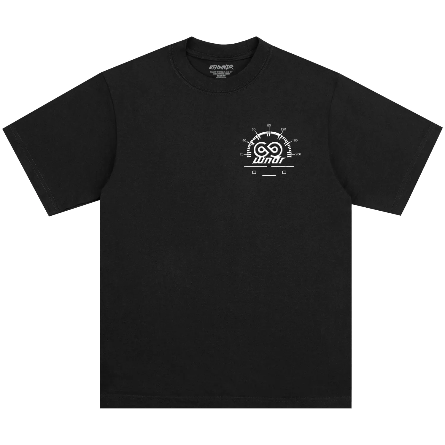 WHEEL TEE BLACK sold by 8thwndr product image thumbnail 2