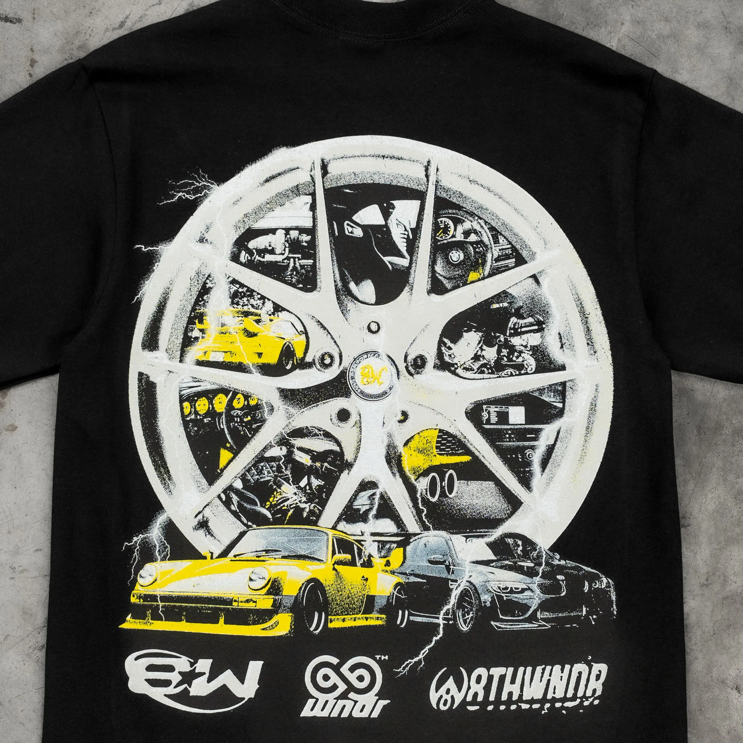 WHEEL TEE BLACK sold by 8thwndr product image thumbnail 5