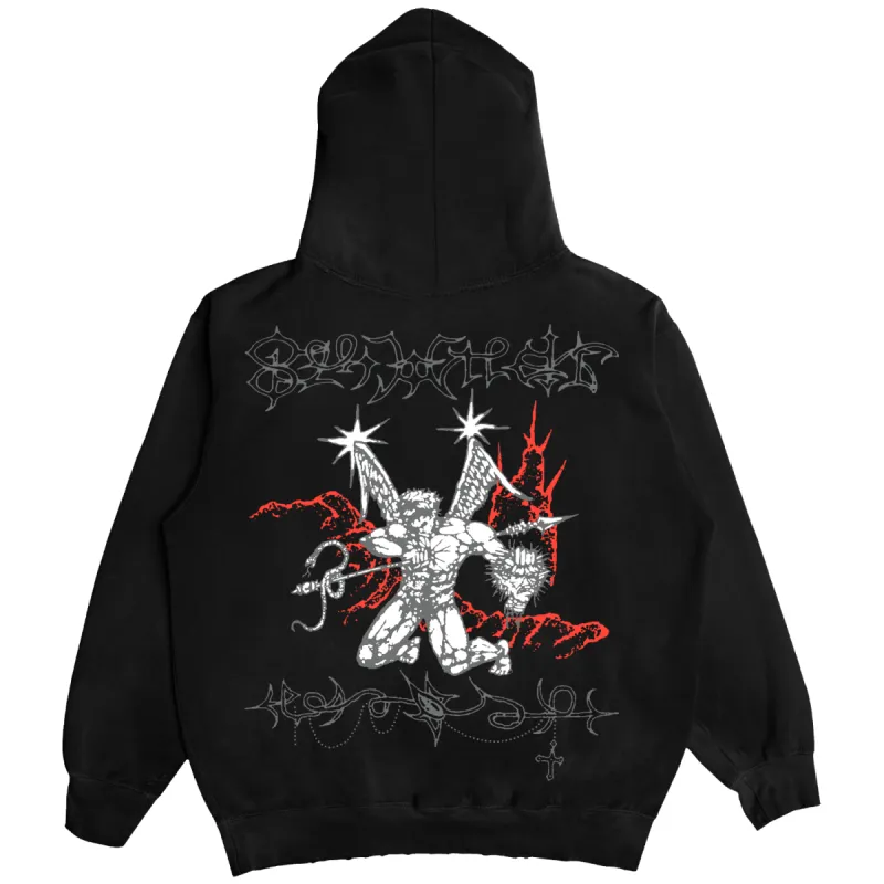 SACRIFICE ZIP UP BLACK sold by 8thwndr
