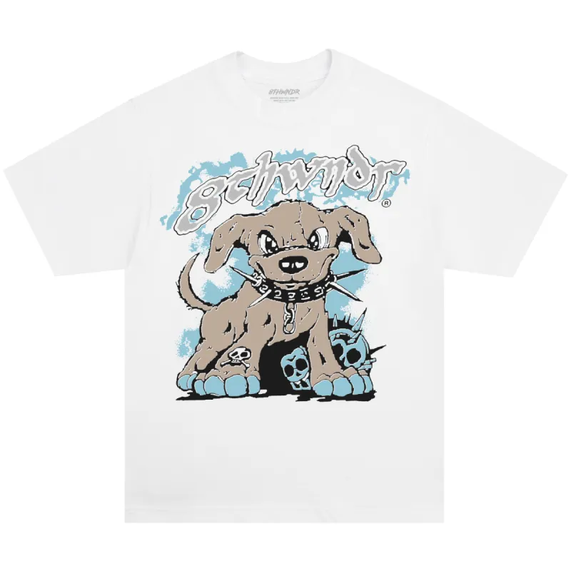 DOG TEE WHITE sold by 8thwndr