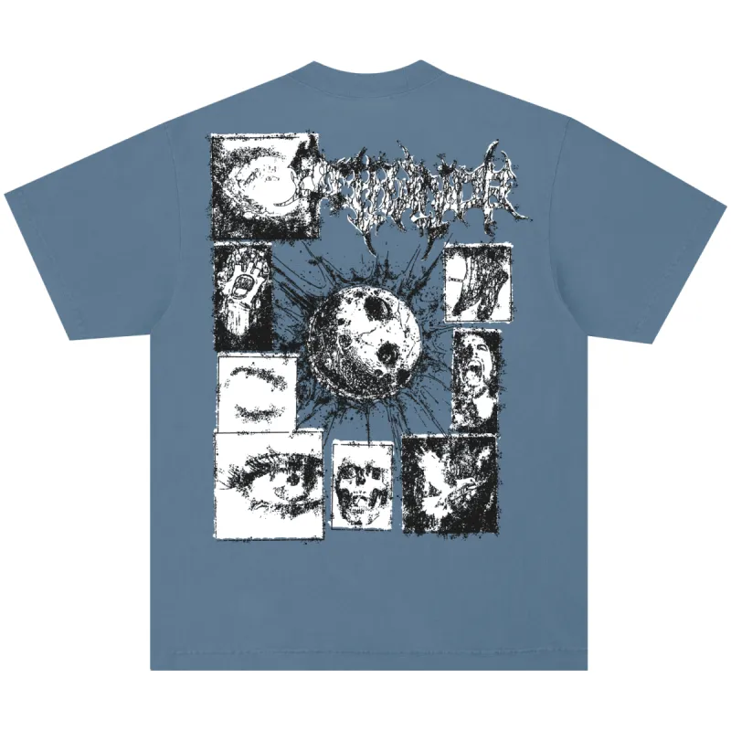 ECLIPSE TEE WASHED DENIM sold by 8thwndr