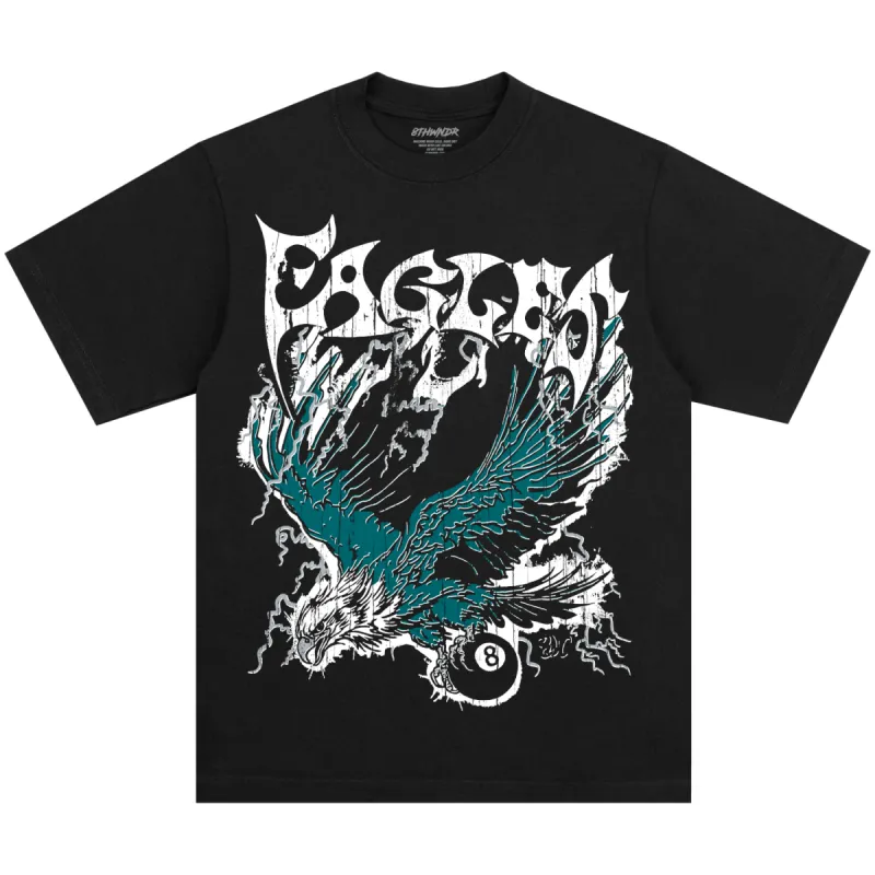 EAGLES TEE BLACK sold by 8thwndr