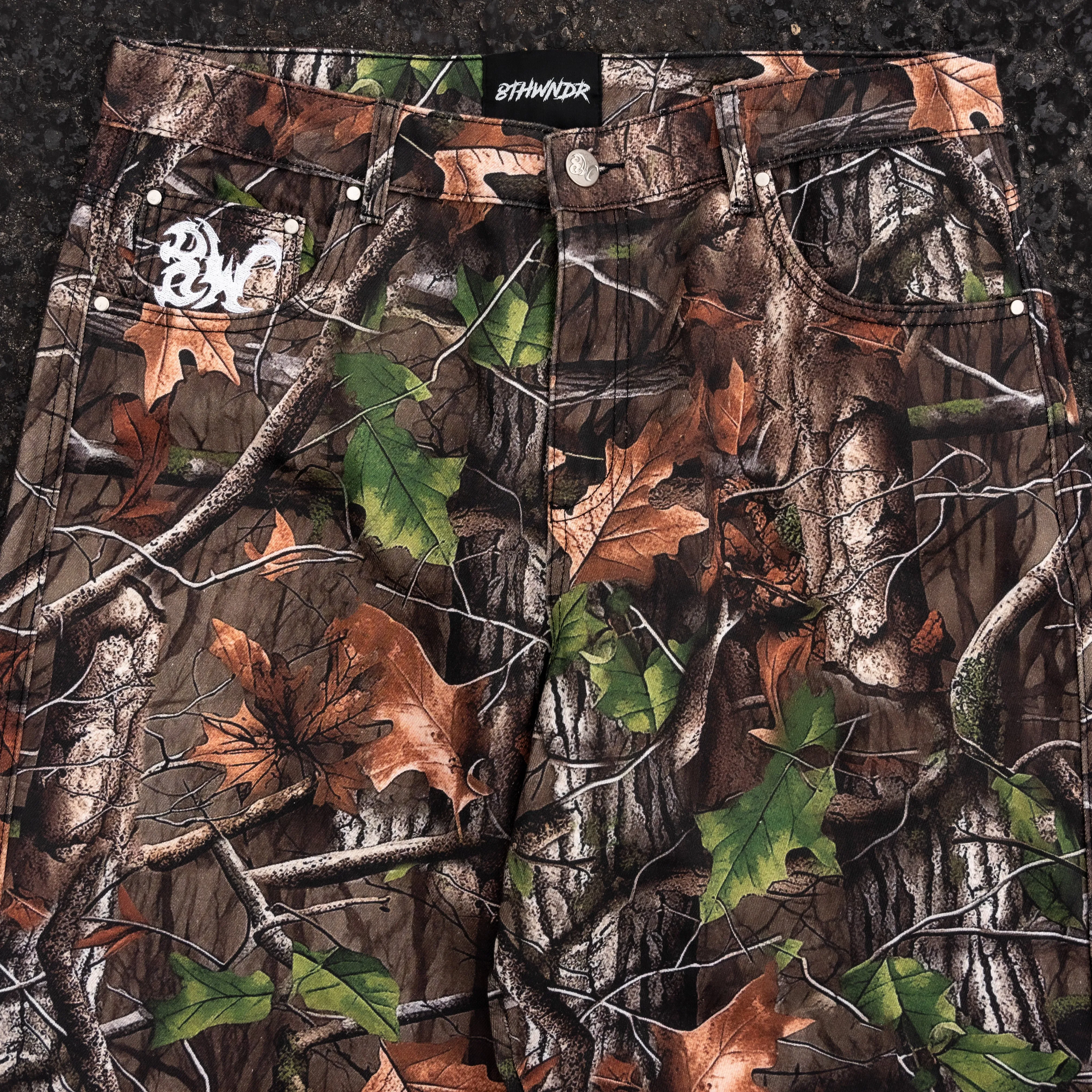 8W FOREST CAMO BAGGY JEANS sold by 8thwndr product image thumbnail 5