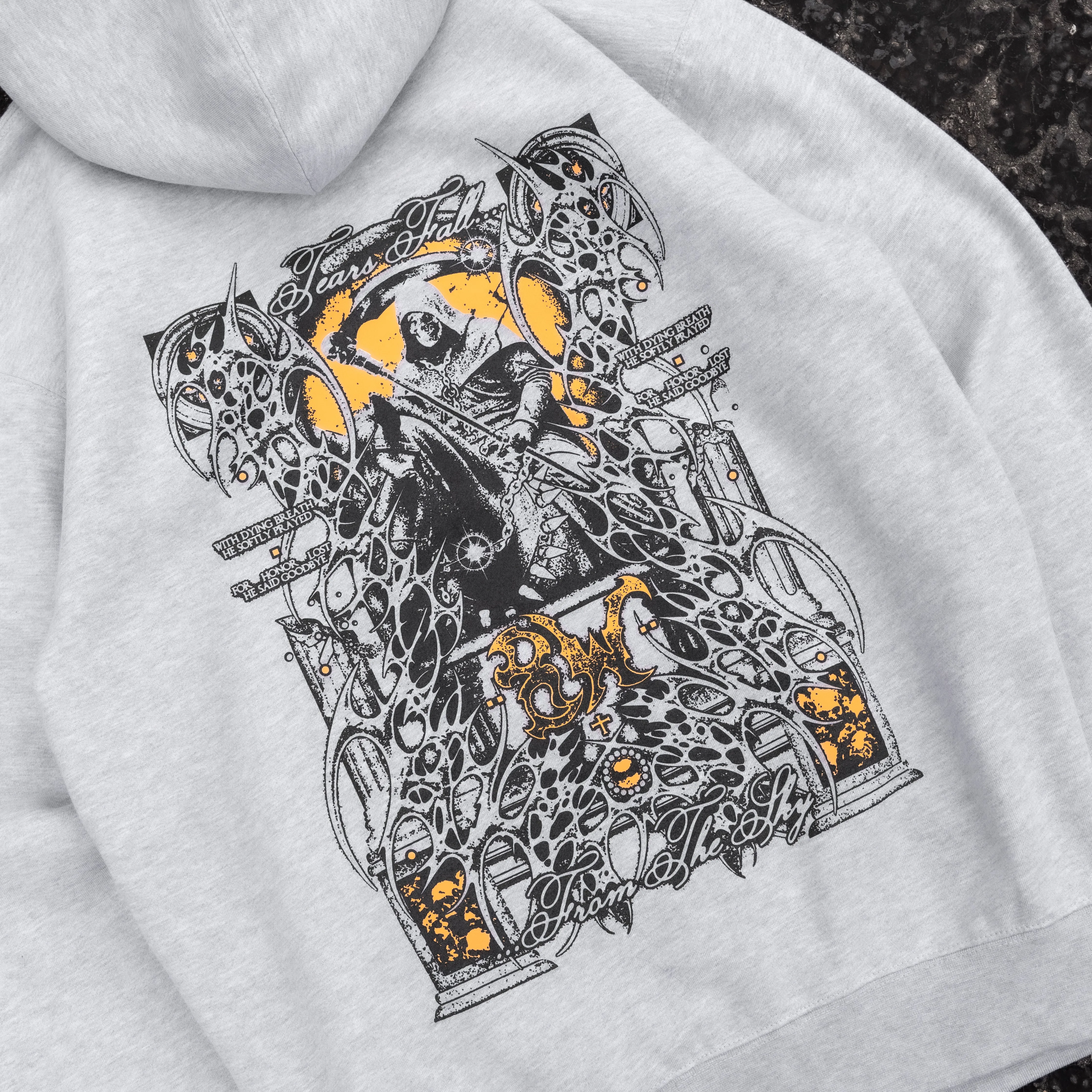 REAPER KNIGHT HOODIE GREY sold by 8thwndr product image thumbnail 5
