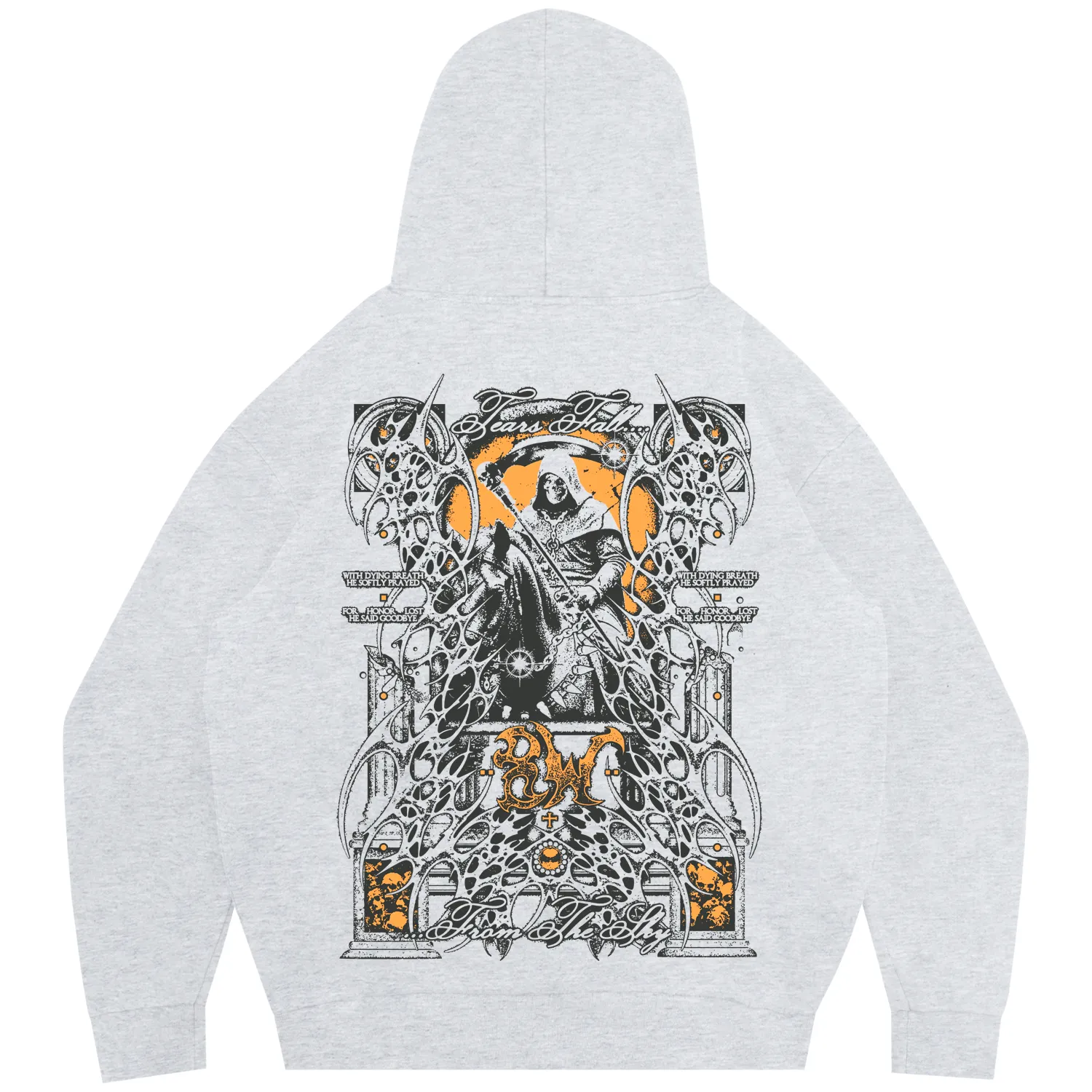 REAPER KNIGHT HOODIE GREY sold by 8thwndr