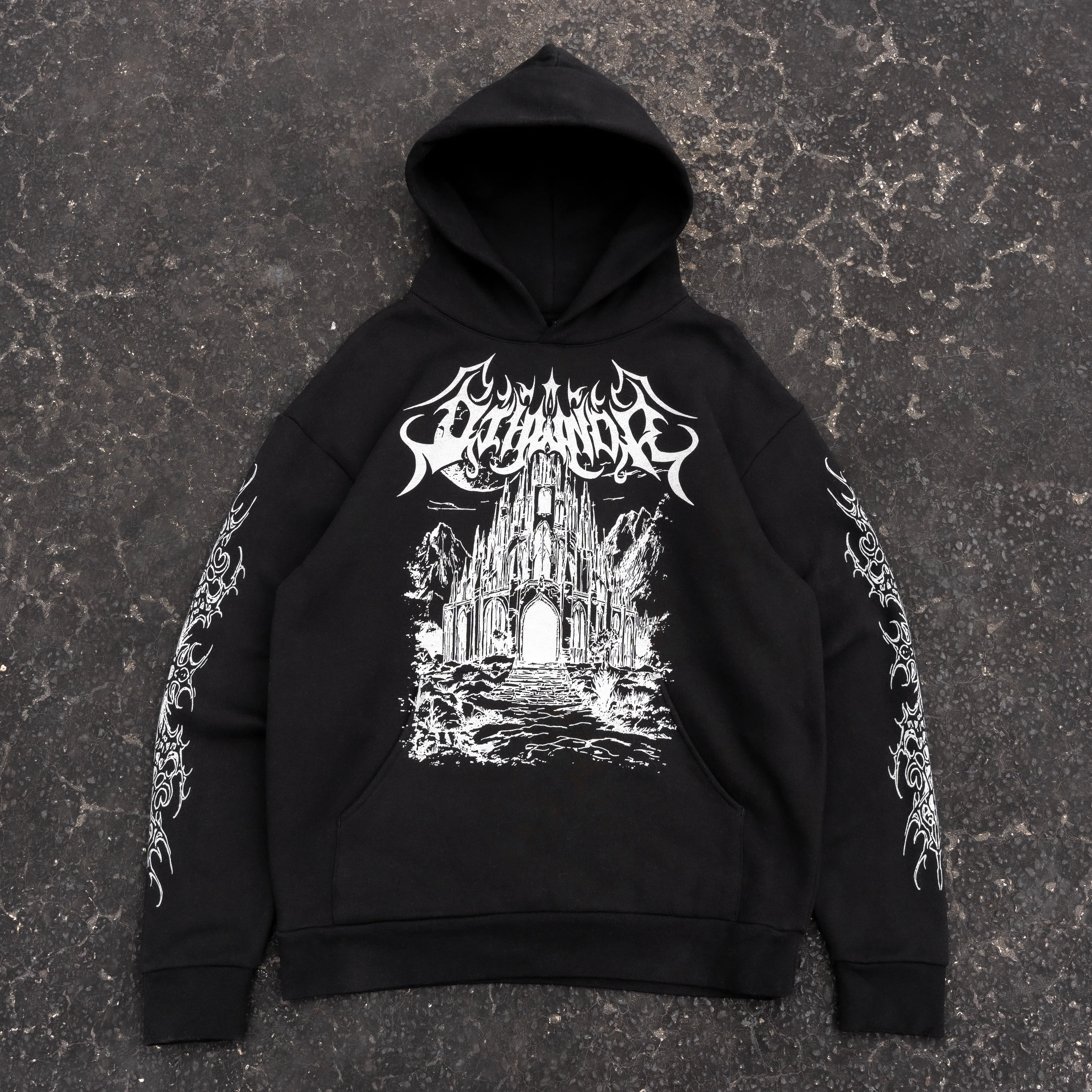 CASTLE HOODIE BLACK sold by 8thwndr product image thumbnail 2