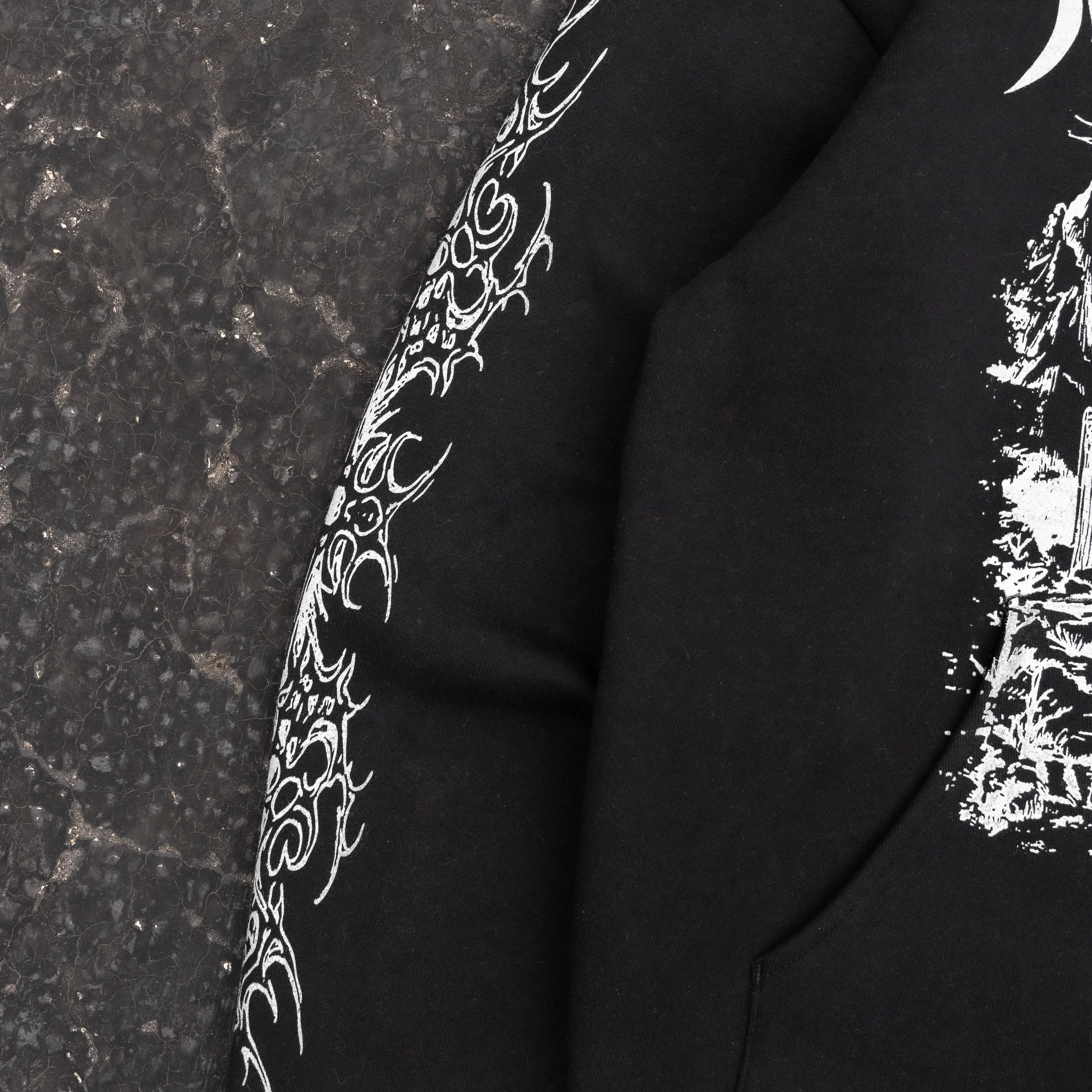 CASTLE HOODIE BLACK sold by 8thwndr product image thumbnail 4