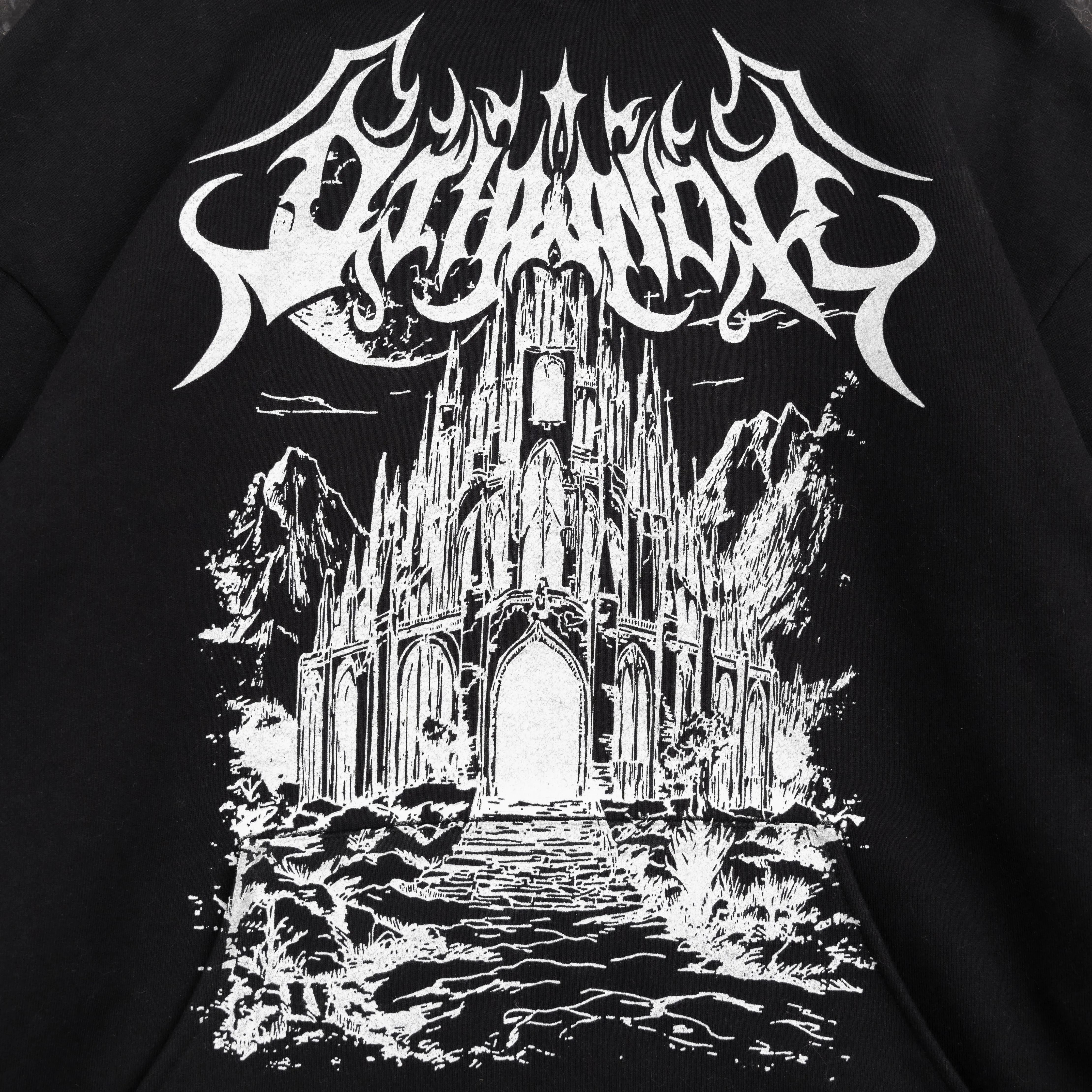 CASTLE HOODIE BLACK sold by 8thwndr product image thumbnail 3
