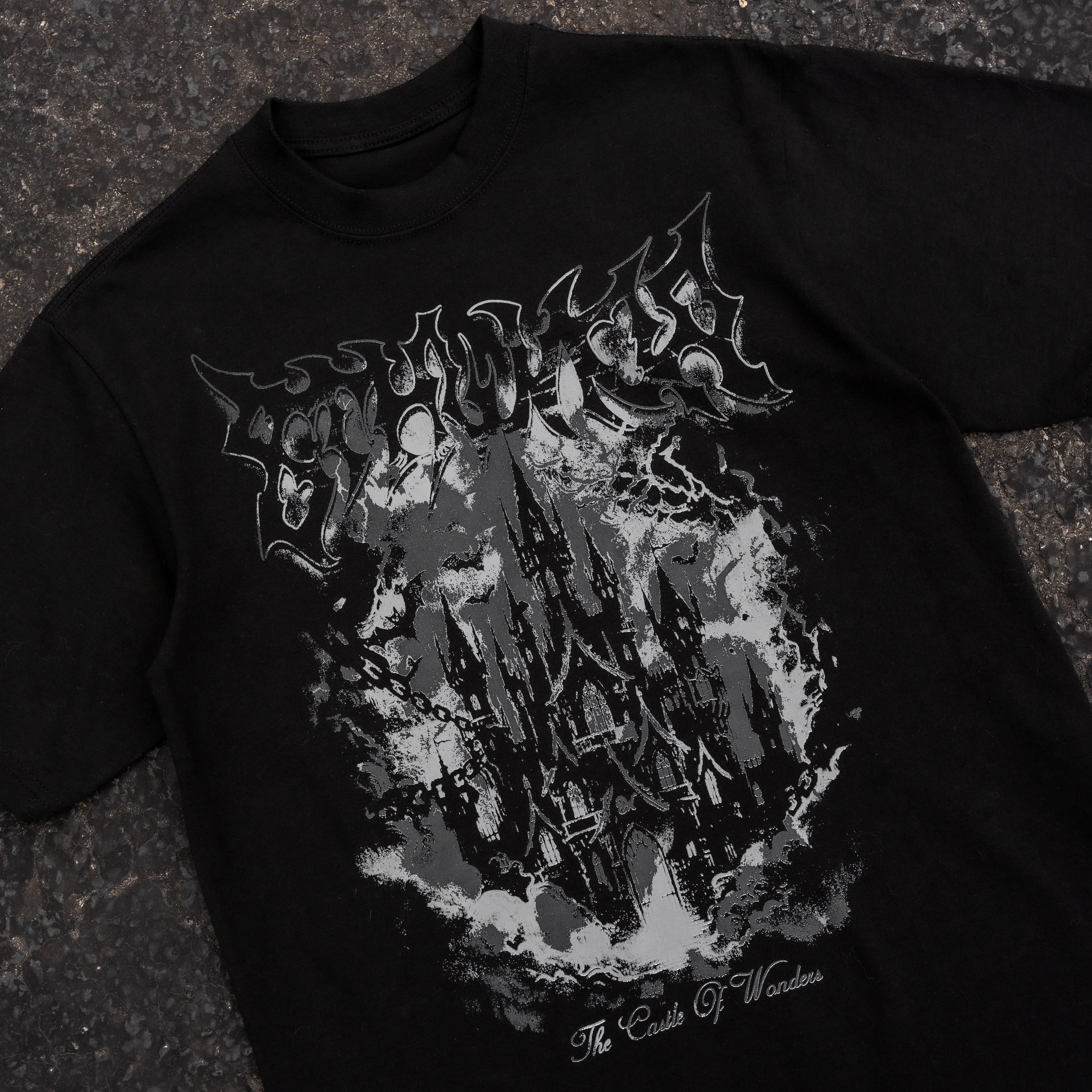 CASTLE OF WONDER TEE BLACK sold by 8thwndr product image thumbnail 3
