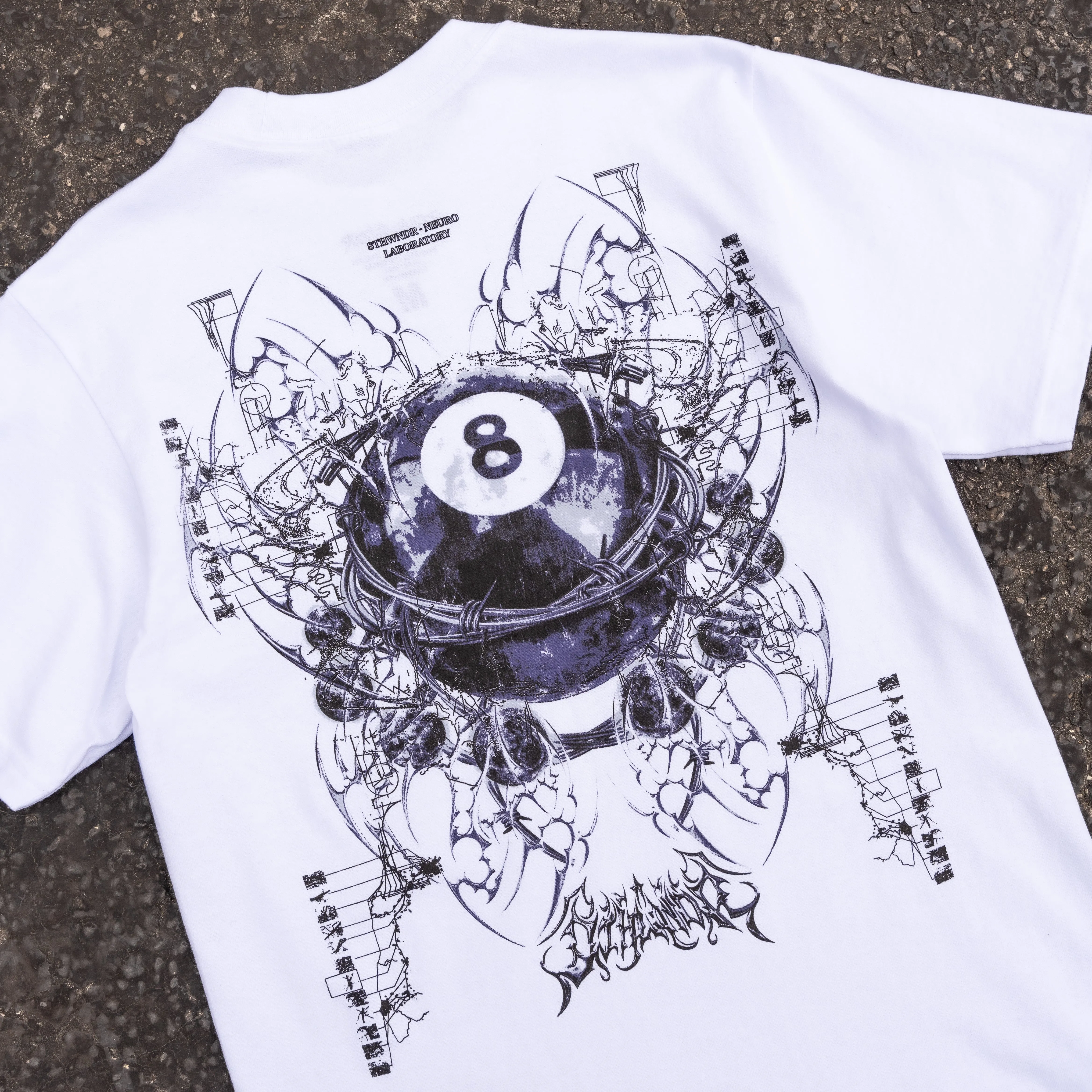 NEUROLABS TEE WHITE sold by 8thwndr product image thumbnail 5