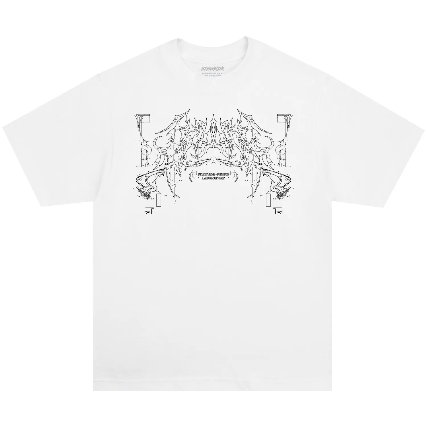 NEUROLABS TEE WHITE sold by 8thwndr product image thumbnail 2