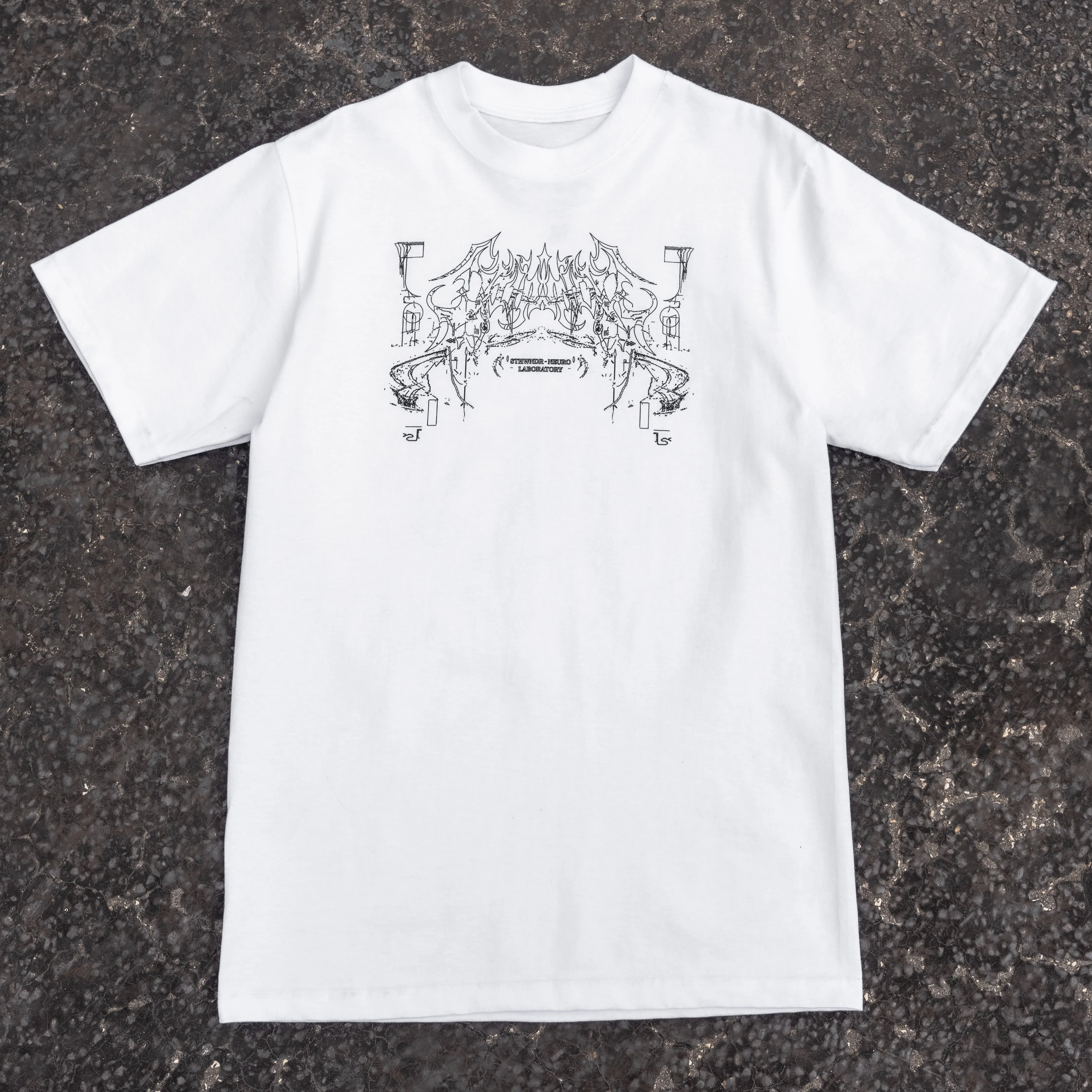 NEUROLABS TEE WHITE sold by 8thwndr product image thumbnail 4