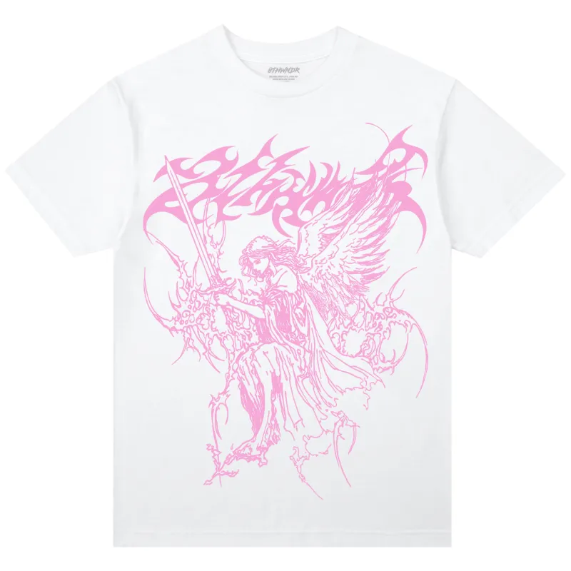 SIGIL ANGEL TEE WHITE sold by 8thwndr