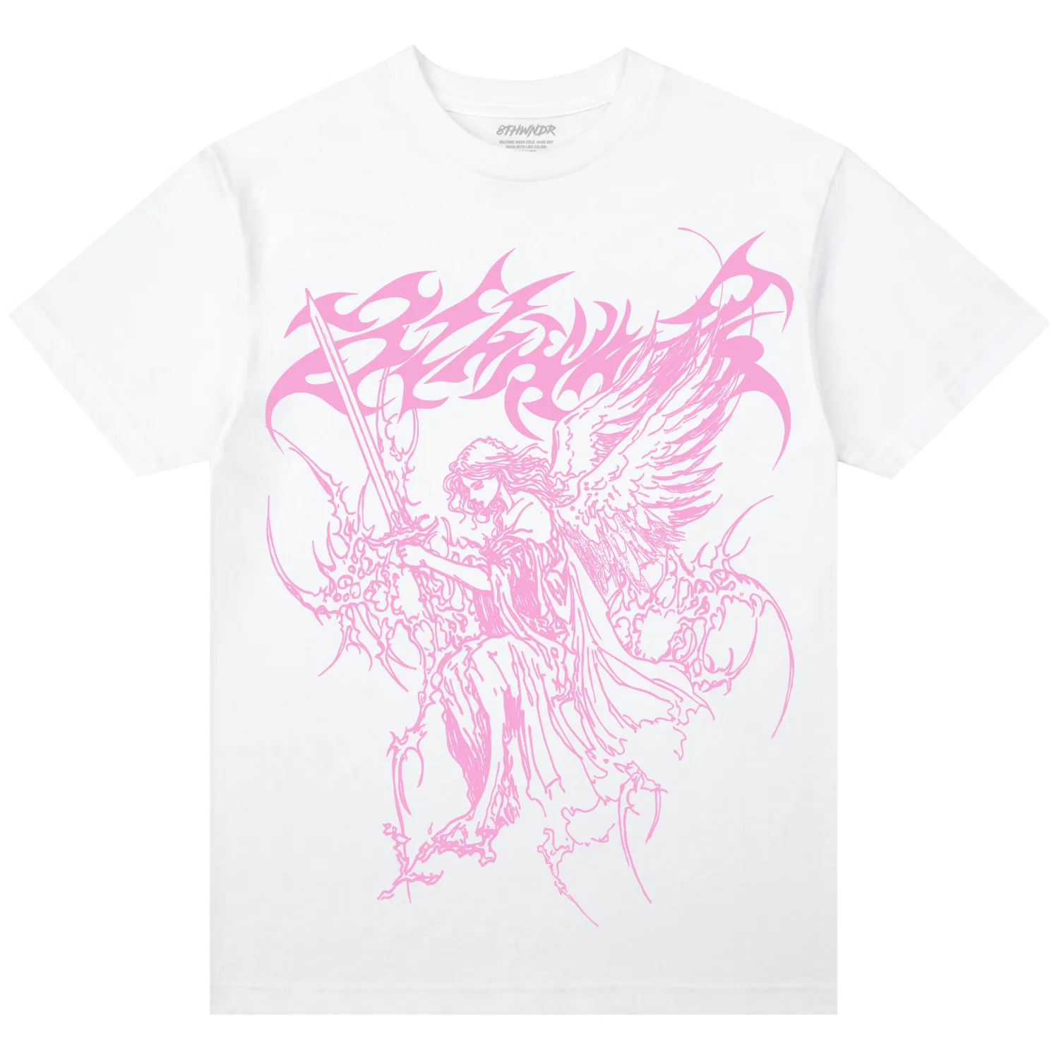SIGIL ANGEL TEE WHITE sold by 8thwndr