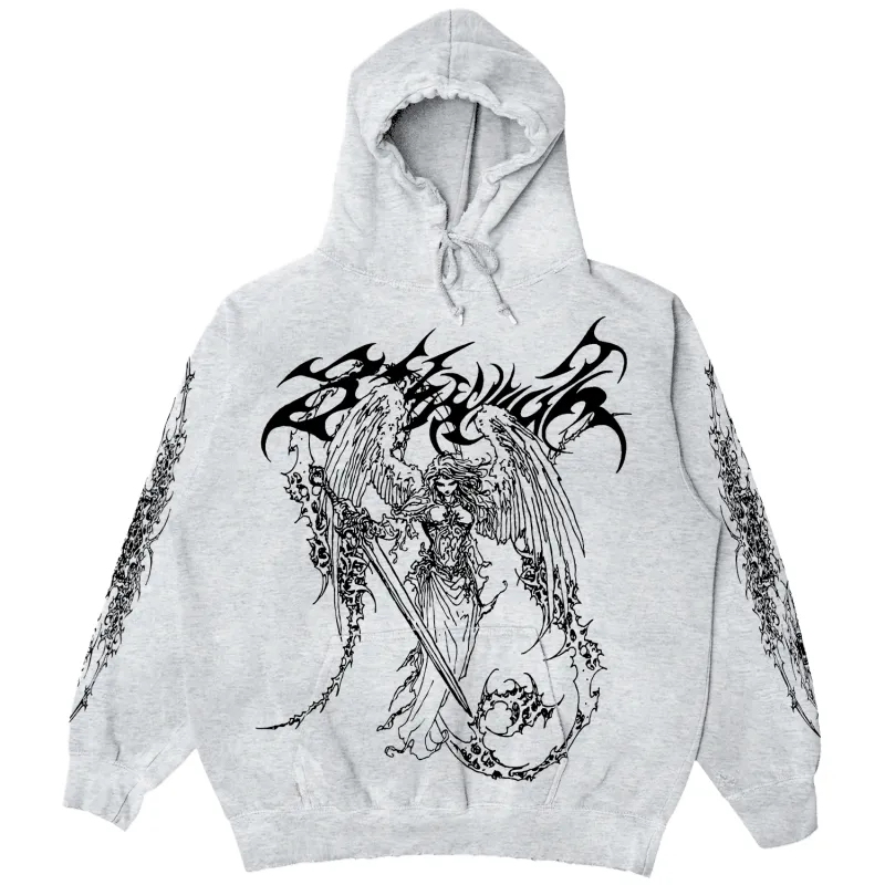 SORCERESS HOODIE GREY sold by 8thwndr