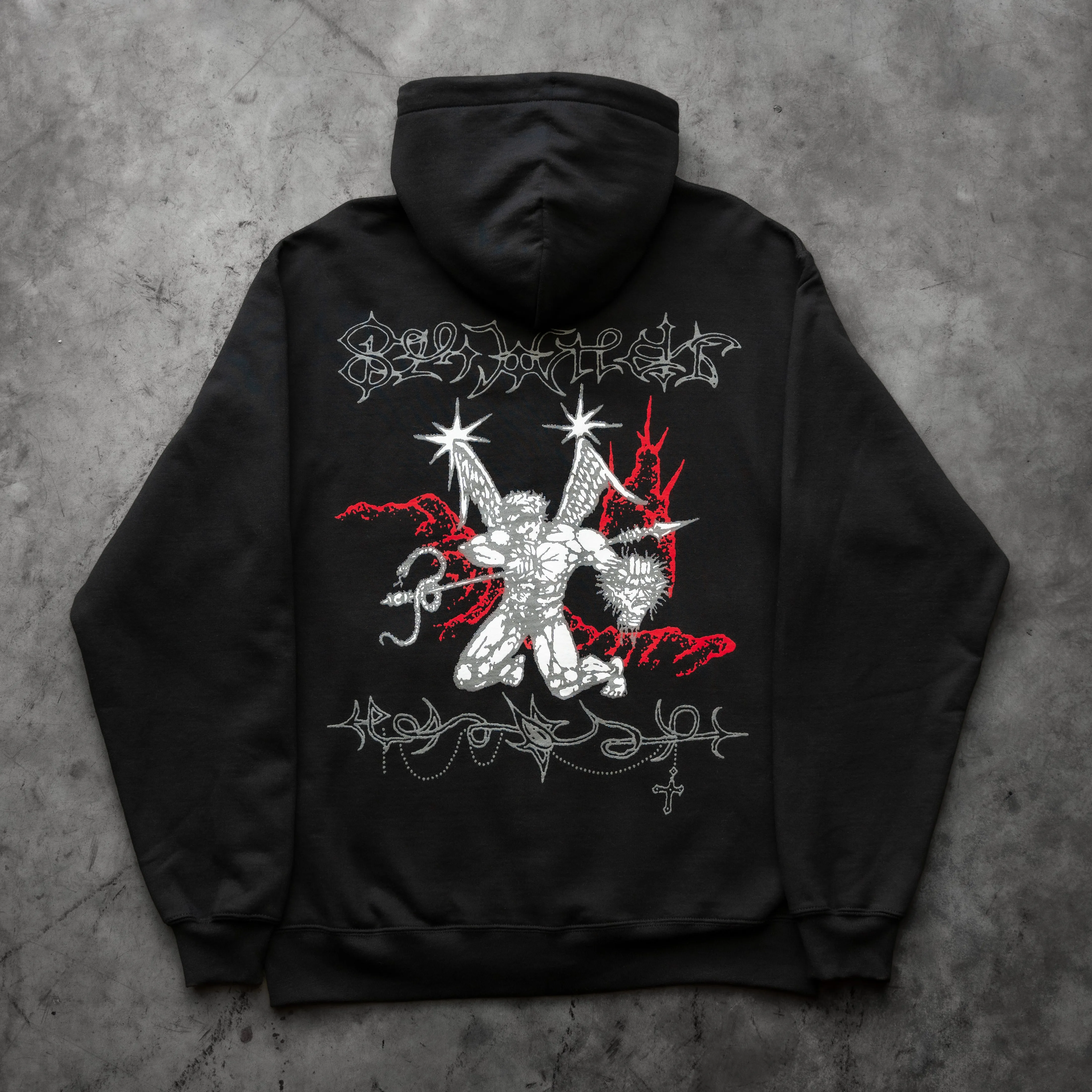 SACRIFICE ZIP UP BLACK sold by 8thwndr product image thumbnail 3