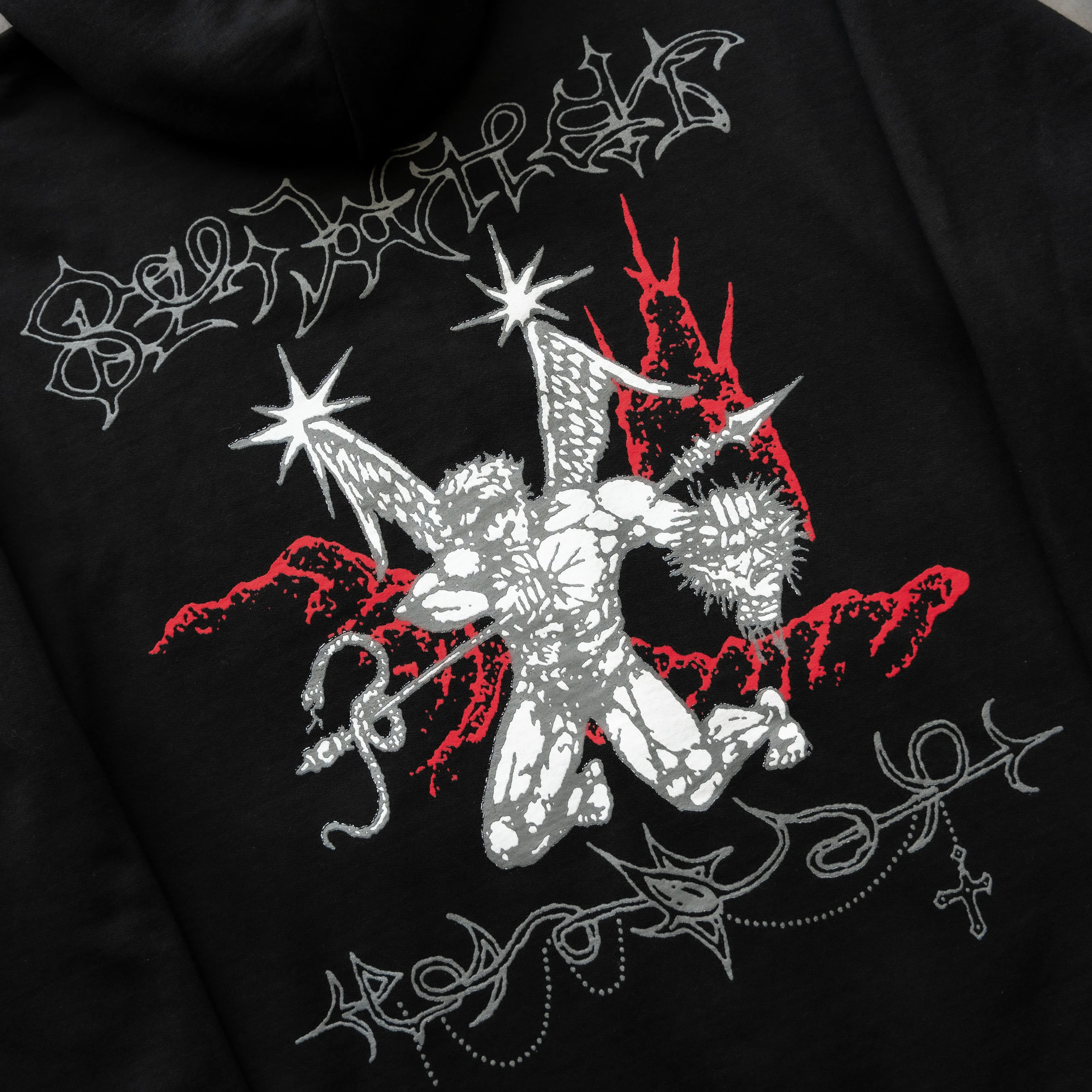 SACRIFICE ZIP UP BLACK sold by 8thwndr product image thumbnail 5