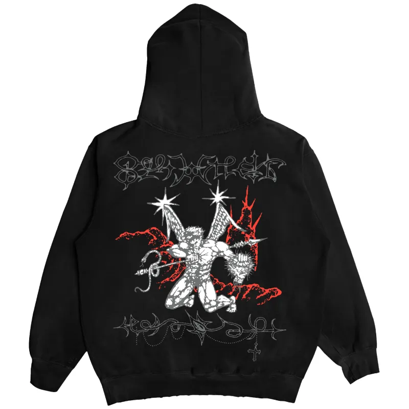 SACRIFICE ZIP UP BLACK sold by 8thwndr