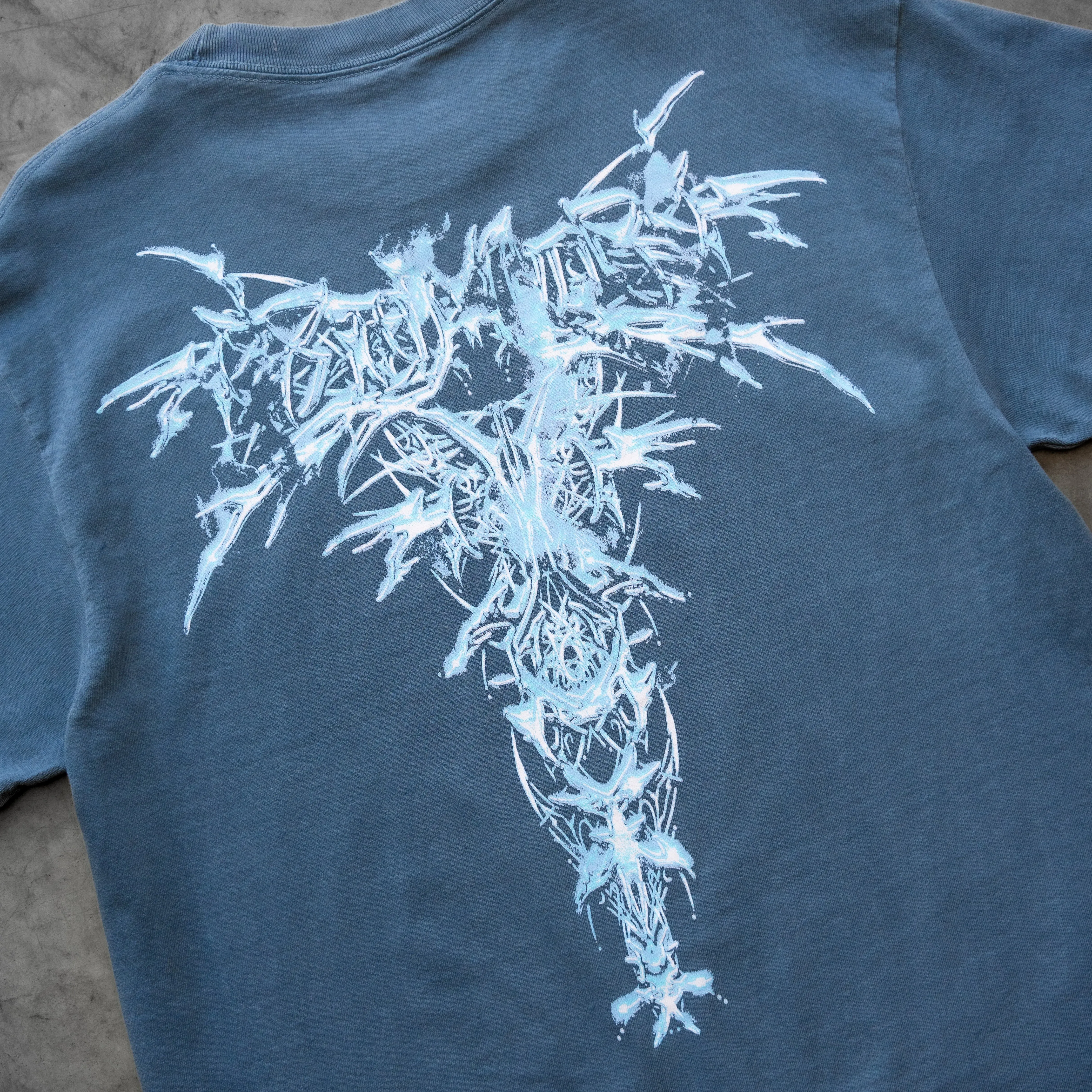 CYBERSPINE V2 TEE VINTAGE BLUE sold by 8thwndr product image thumbnail 5