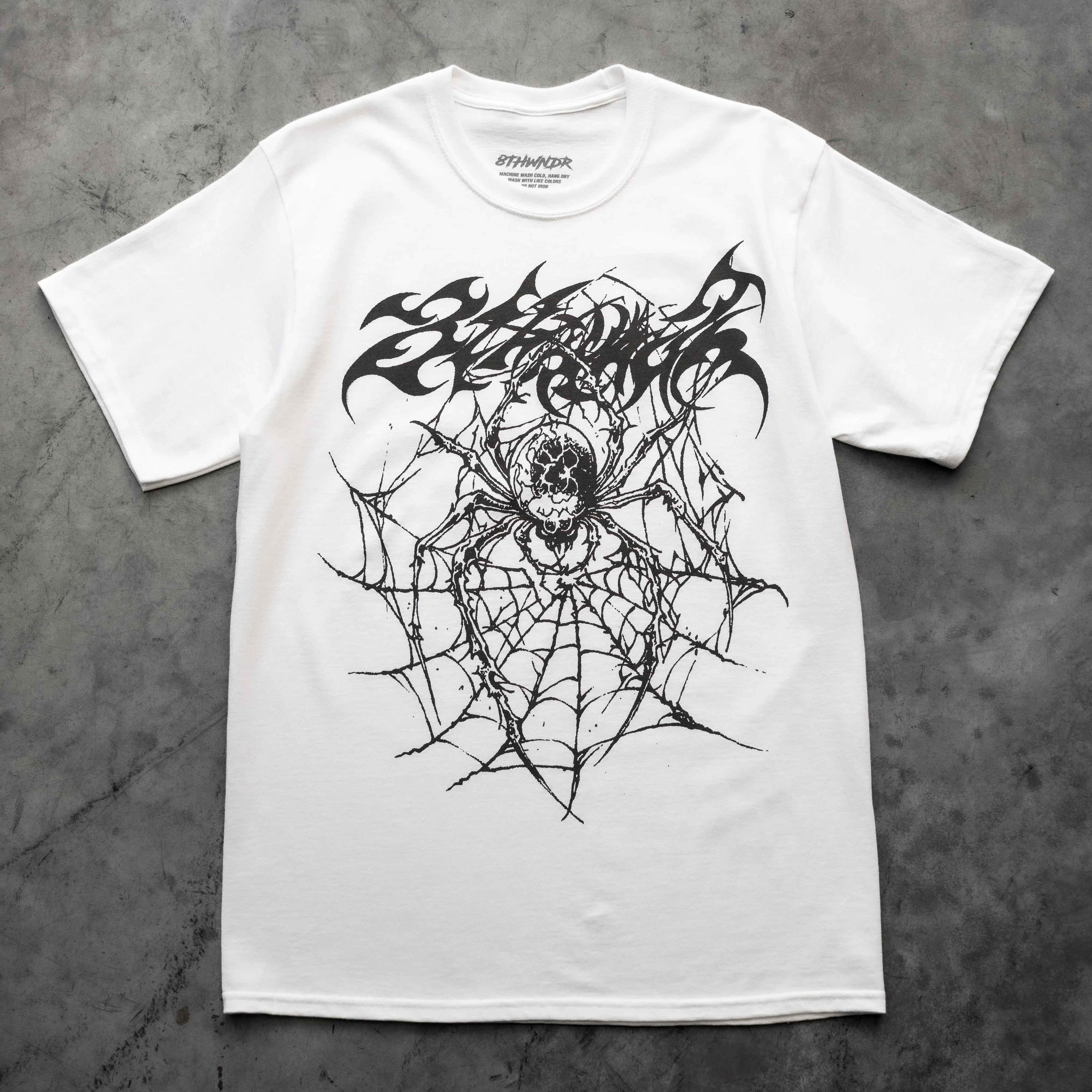 TRIBAL SPIDER TEE WHITE sold by 8thwndr product image thumbnail 2