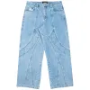 8W PANEL BAGGY JEANS BLUE sold by 8thwndr