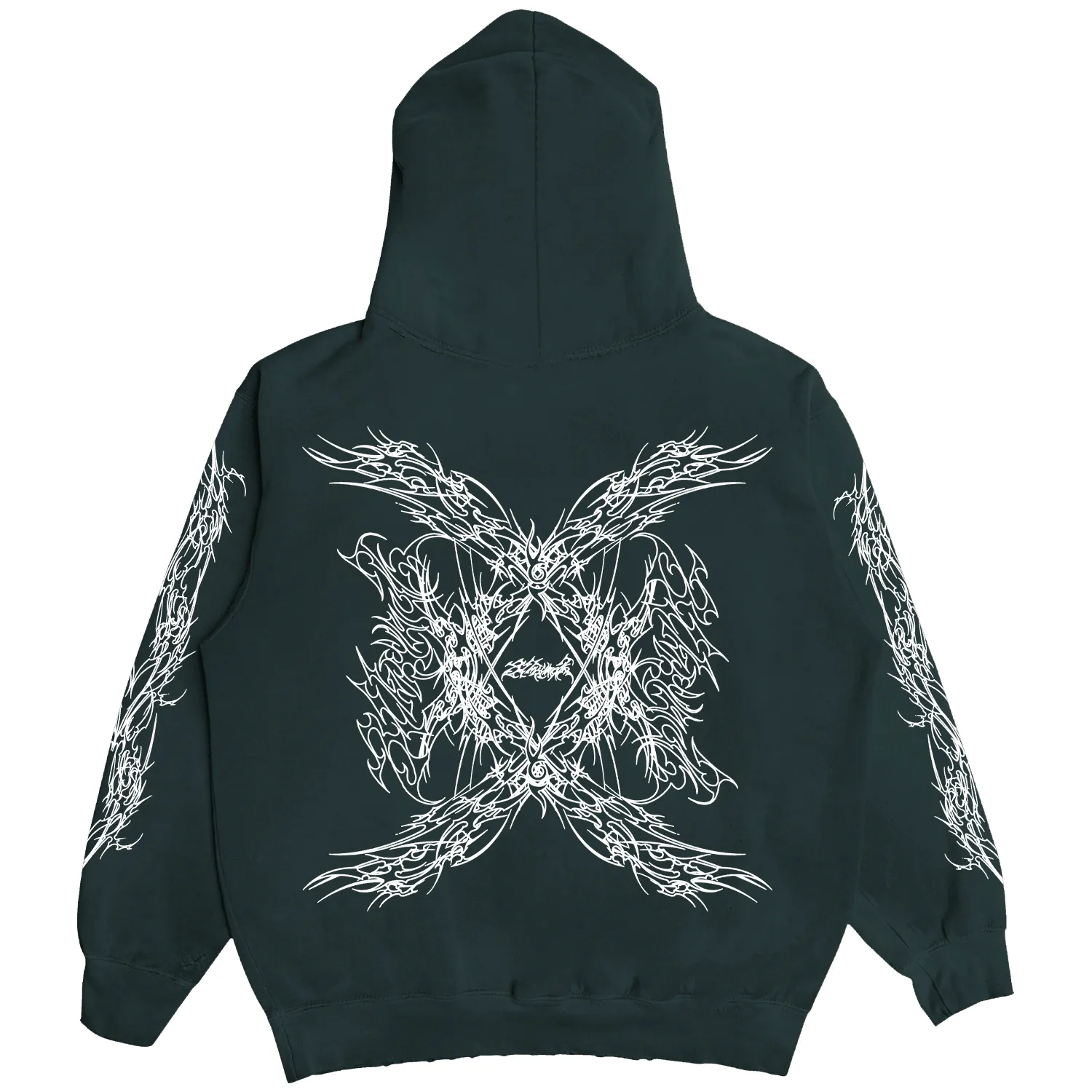 NECKLACE HOODIE DARK GREEN sold by 8thwndr product image thumbnail 2