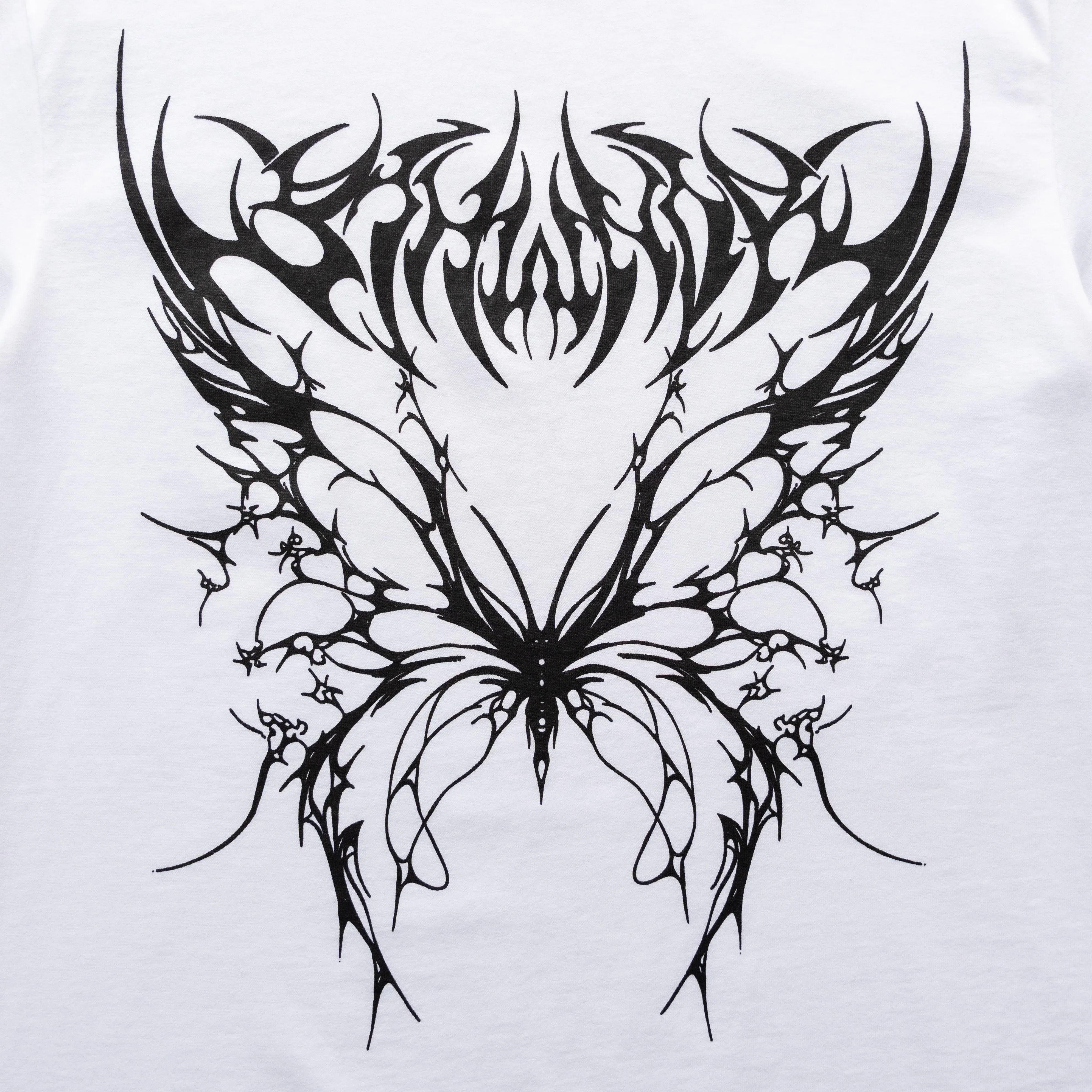 TRIBAL BUTTERFLY TEE WHITE sold by 8thwndr product image thumbnail 4