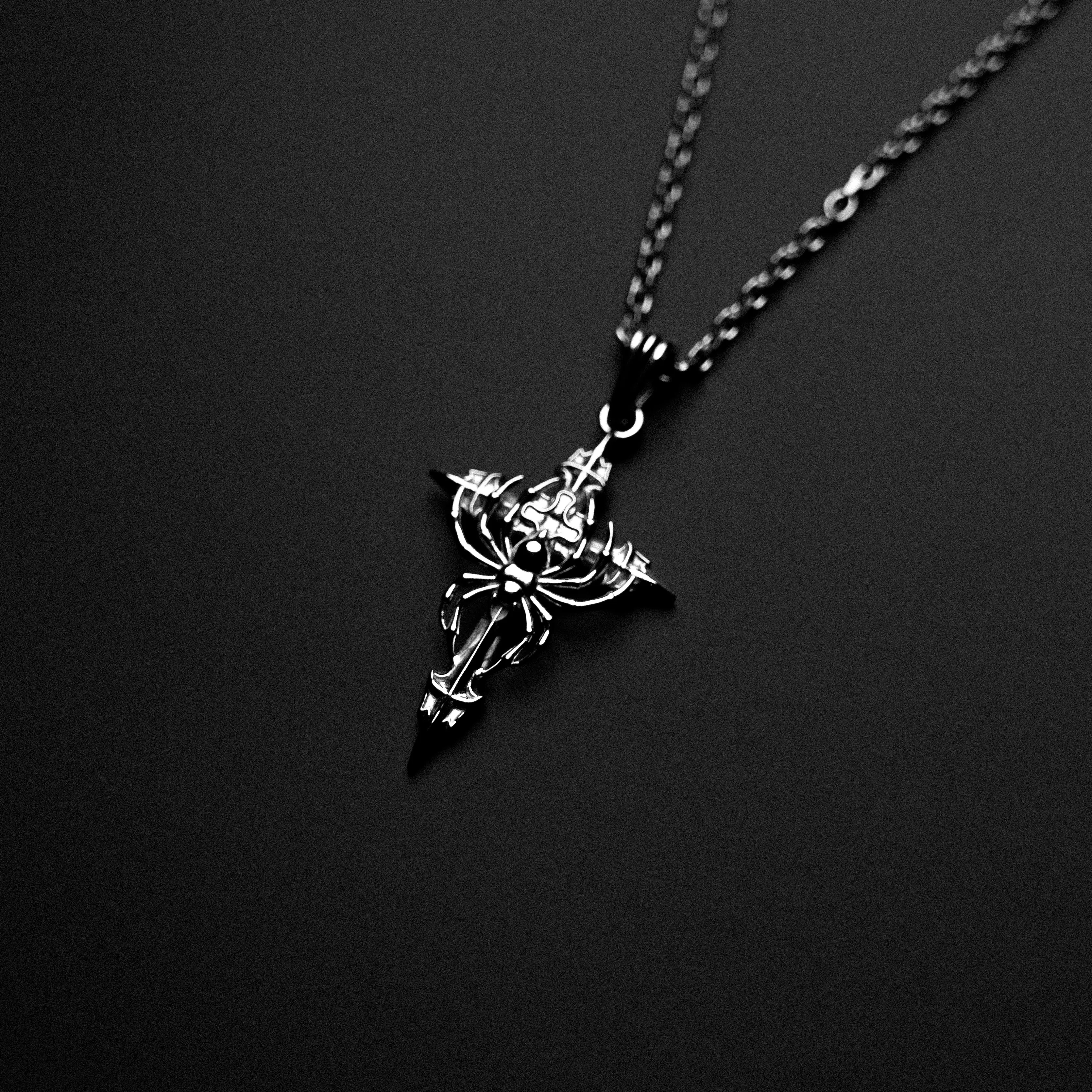 SPIDER CROSS NECKLACE sold by 8thwndr product image thumbnail 5