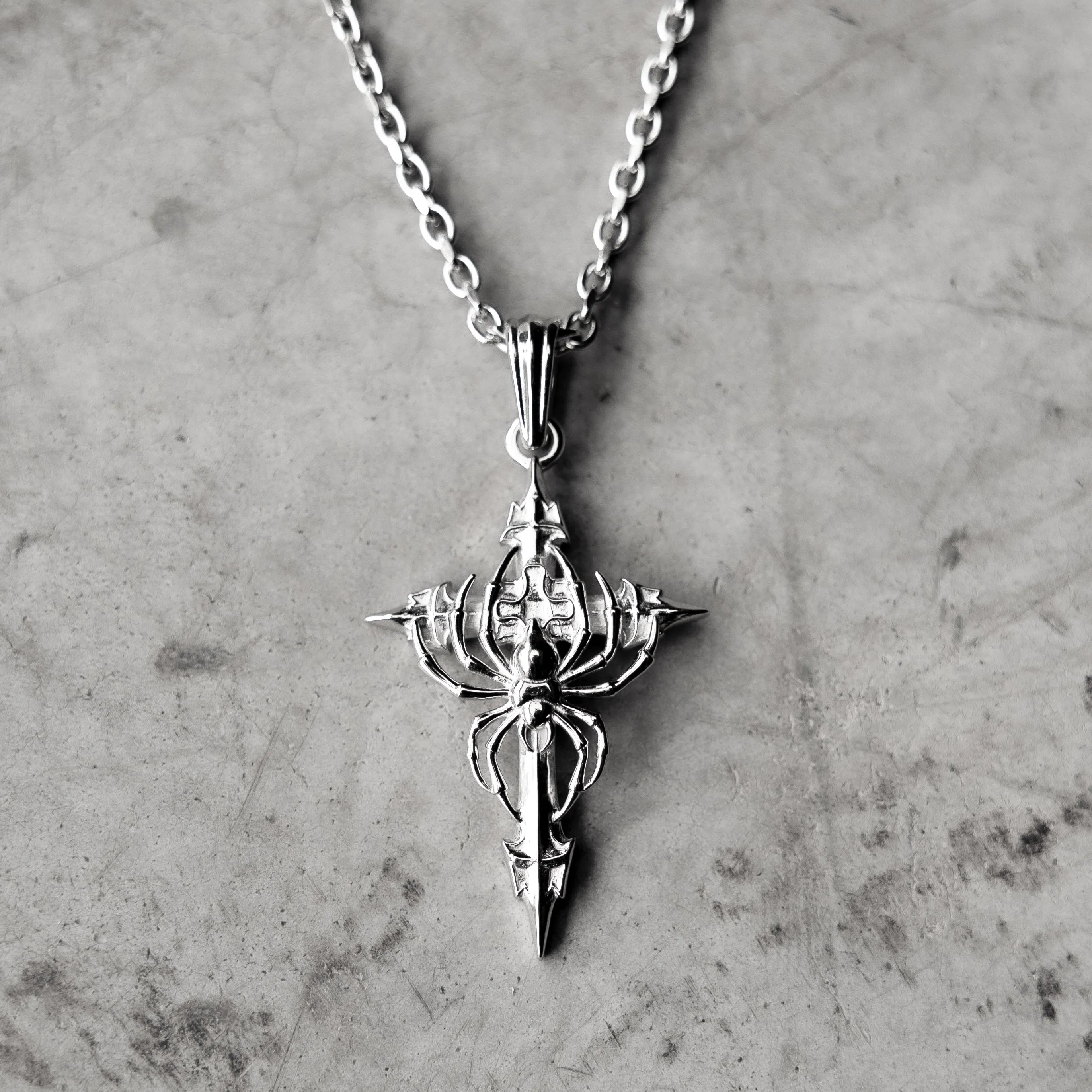 SPIDER CROSS NECKLACE sold by 8thwndr product image thumbnail 3