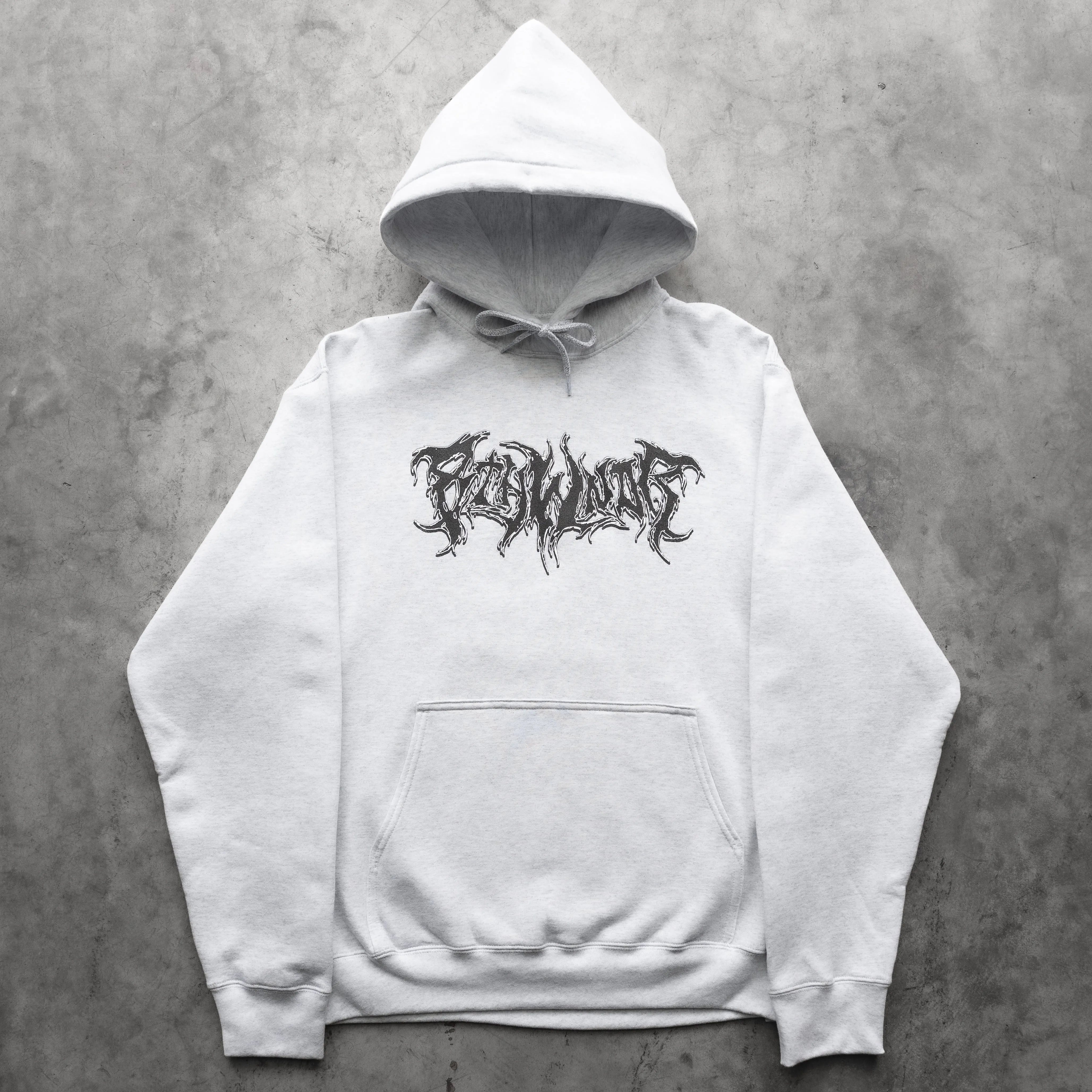 PLAGUE LOGO HOODIE ASH sold by 8thwndr product image thumbnail 2