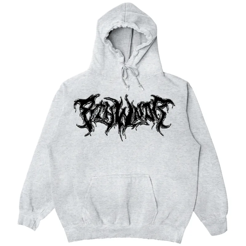 PLAGUE LOGO HOODIE ASH sold by 8thwndr