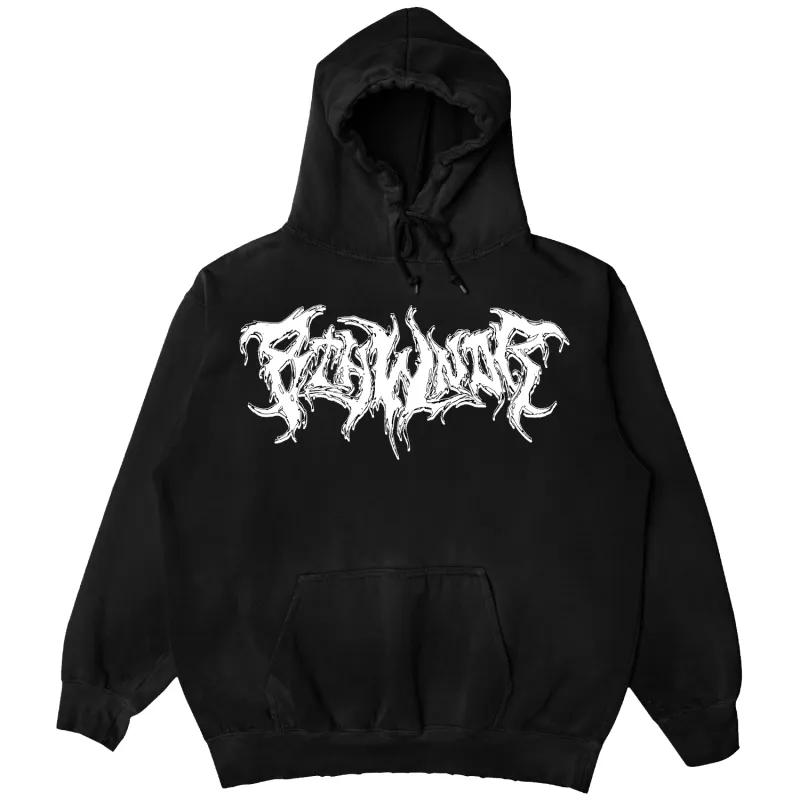 PLAGUE LOGO HOODIE BLACK sold by 8thwndr