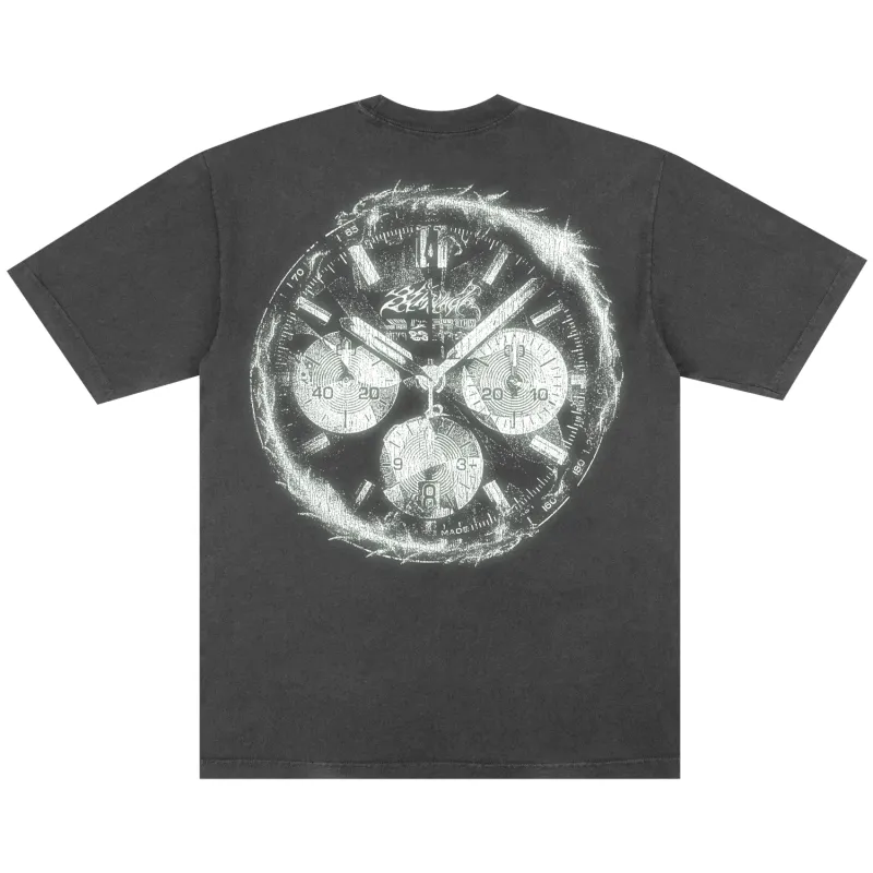 GLOW IN THE DARK WATCH TEE VINTAGE BLACK sold by 8thwndr