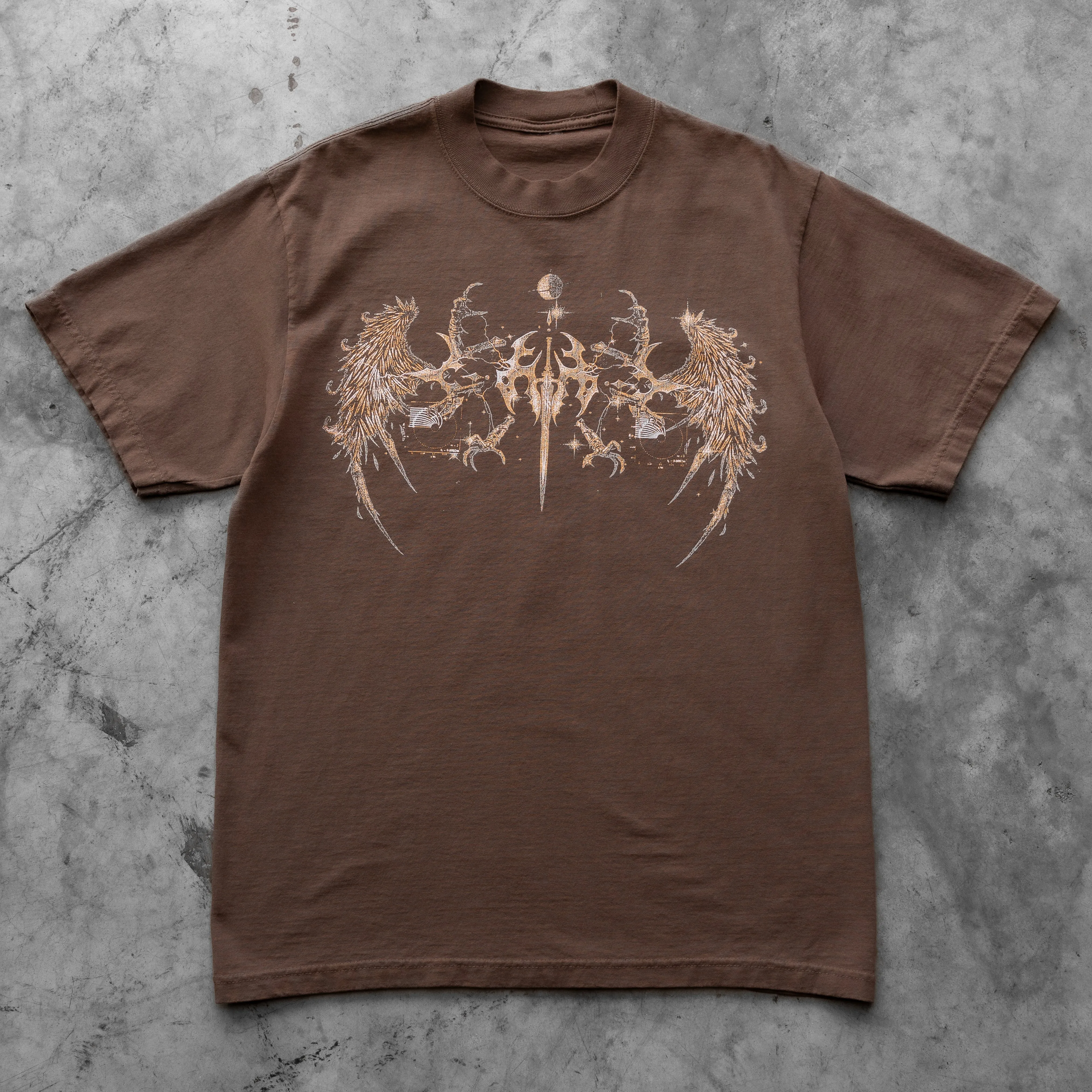 CYBERHEAVEN V3 TEE BROWN sold by 8thwndr product image thumbnail 4