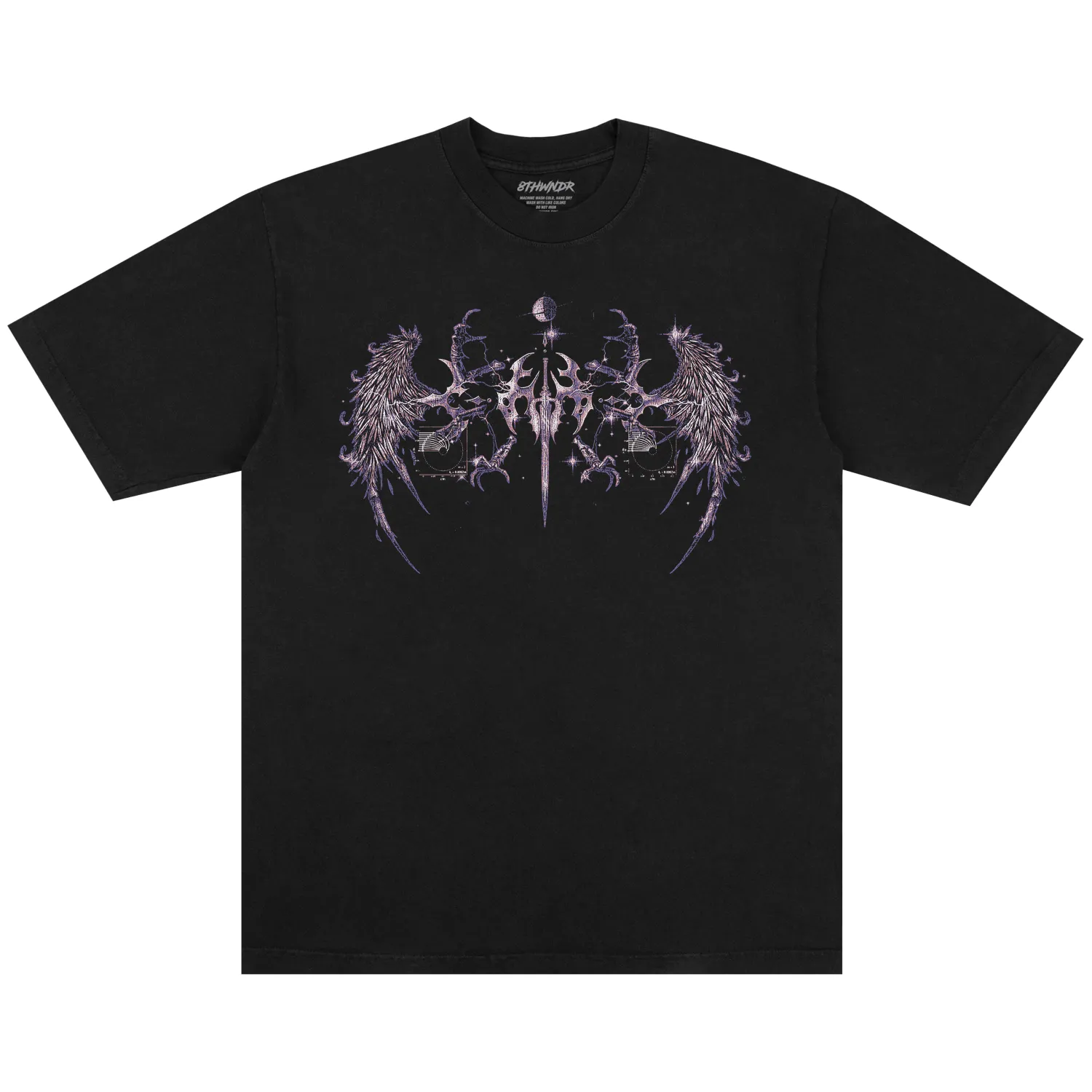 CYBERHEAVEN V3 TEE BLACK sold by 8thwndr product image thumbnail 2