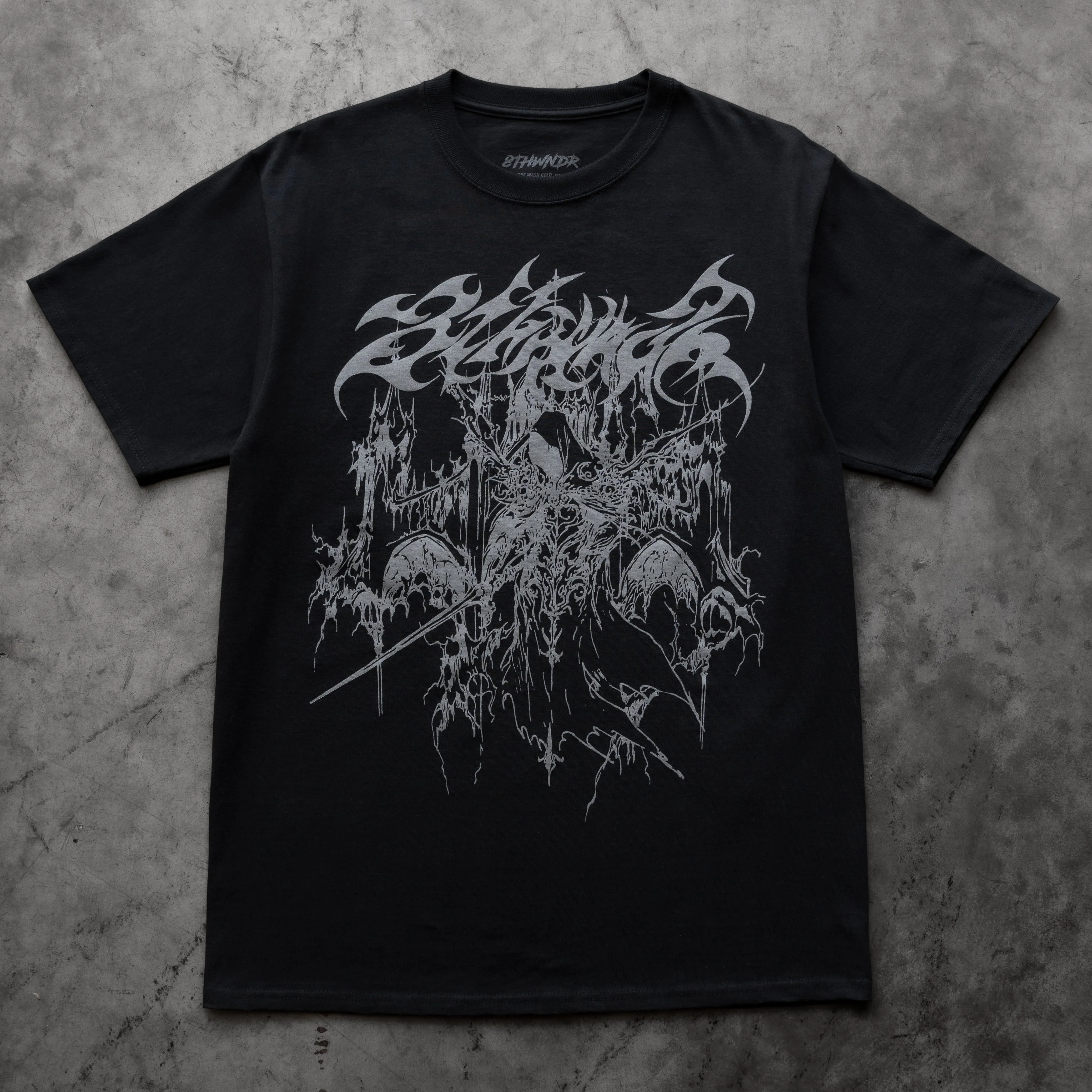 SIGIL KNIGHT TEE BLACK sold by 8thwndr product image thumbnail 2