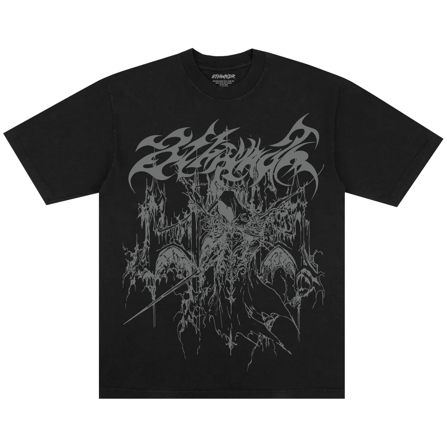 SIGIL KNIGHT TEE BLACK sold by 8thwndr
