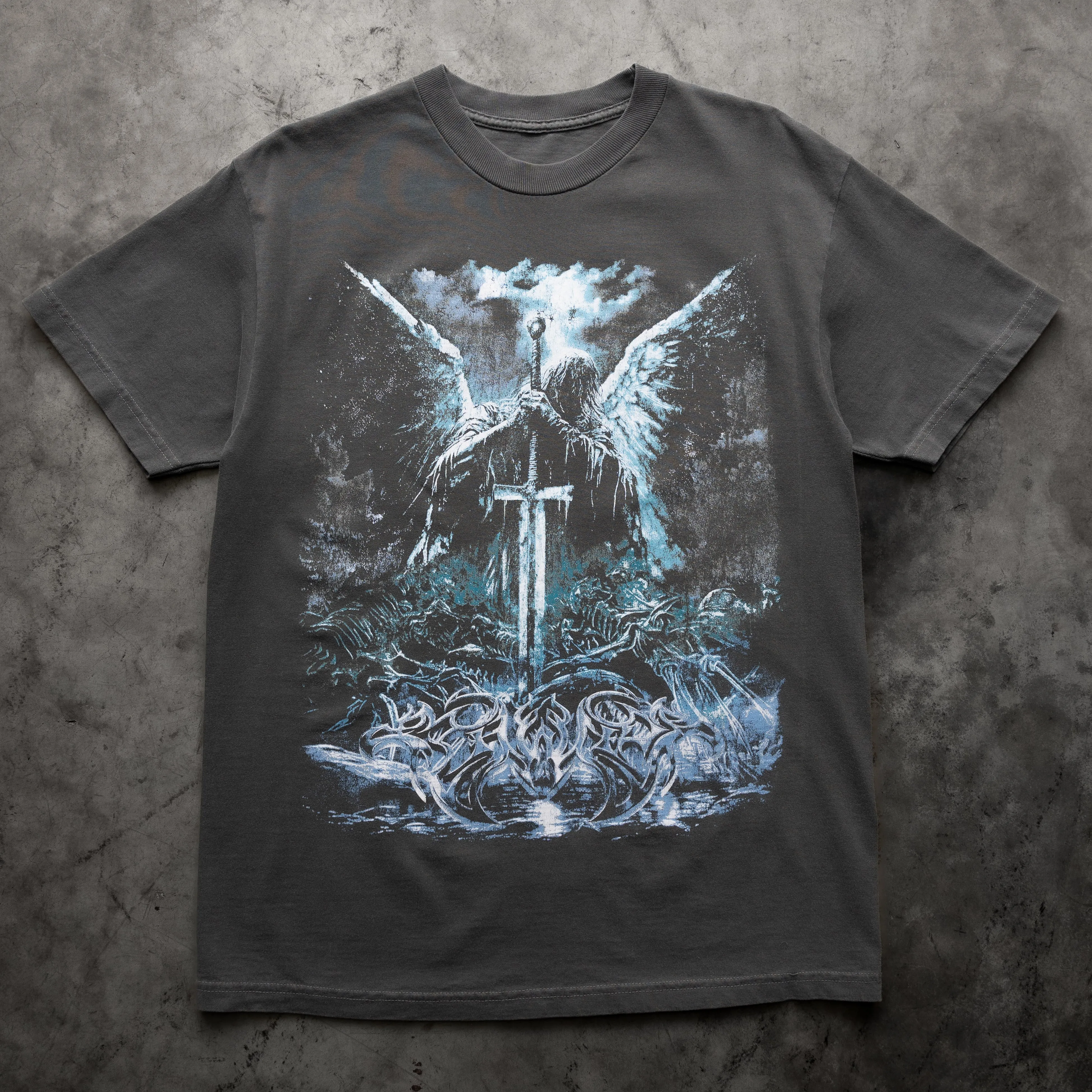 SWORD OF HEAVEN TEE VINTAGE BLACK sold by 8thwndr product image thumbnail 2